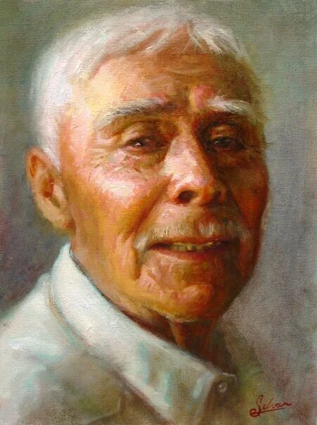 ABUELITO
2007, Oil on Canvas Panel
9 x 12 in.