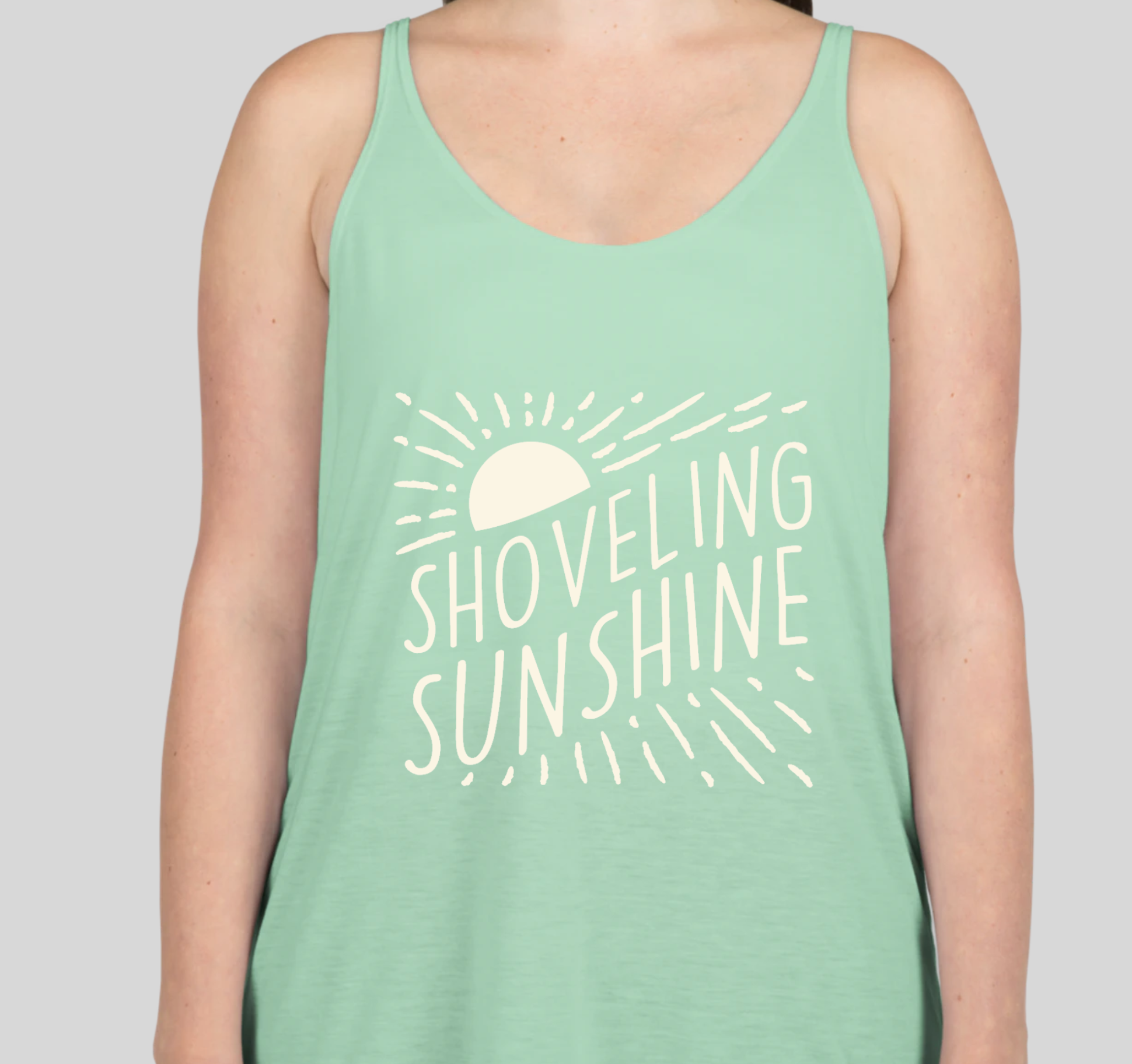 Pre-Sale Shoveling Sunshine Tank Top