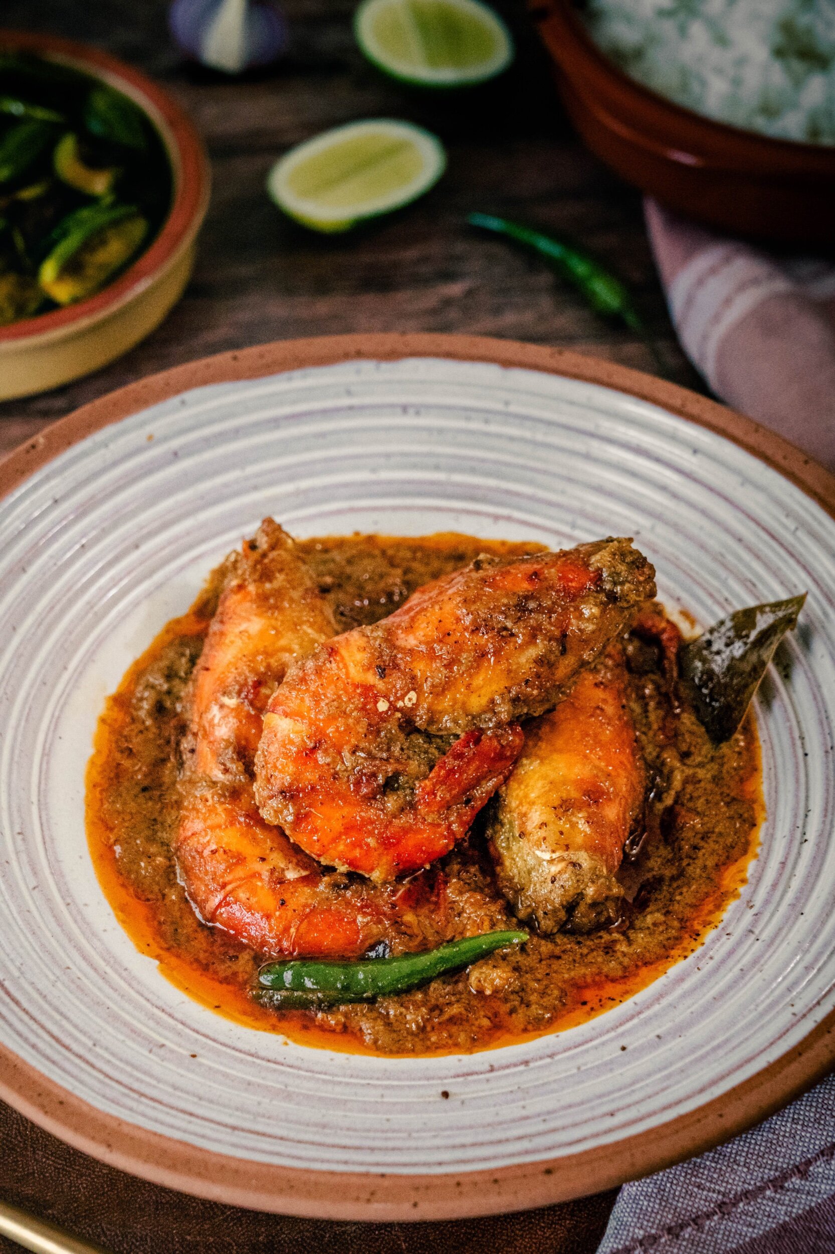 Chingri Malaikari | Bangladeshi Malai Curry with Tiger Prawns | Bengali ...