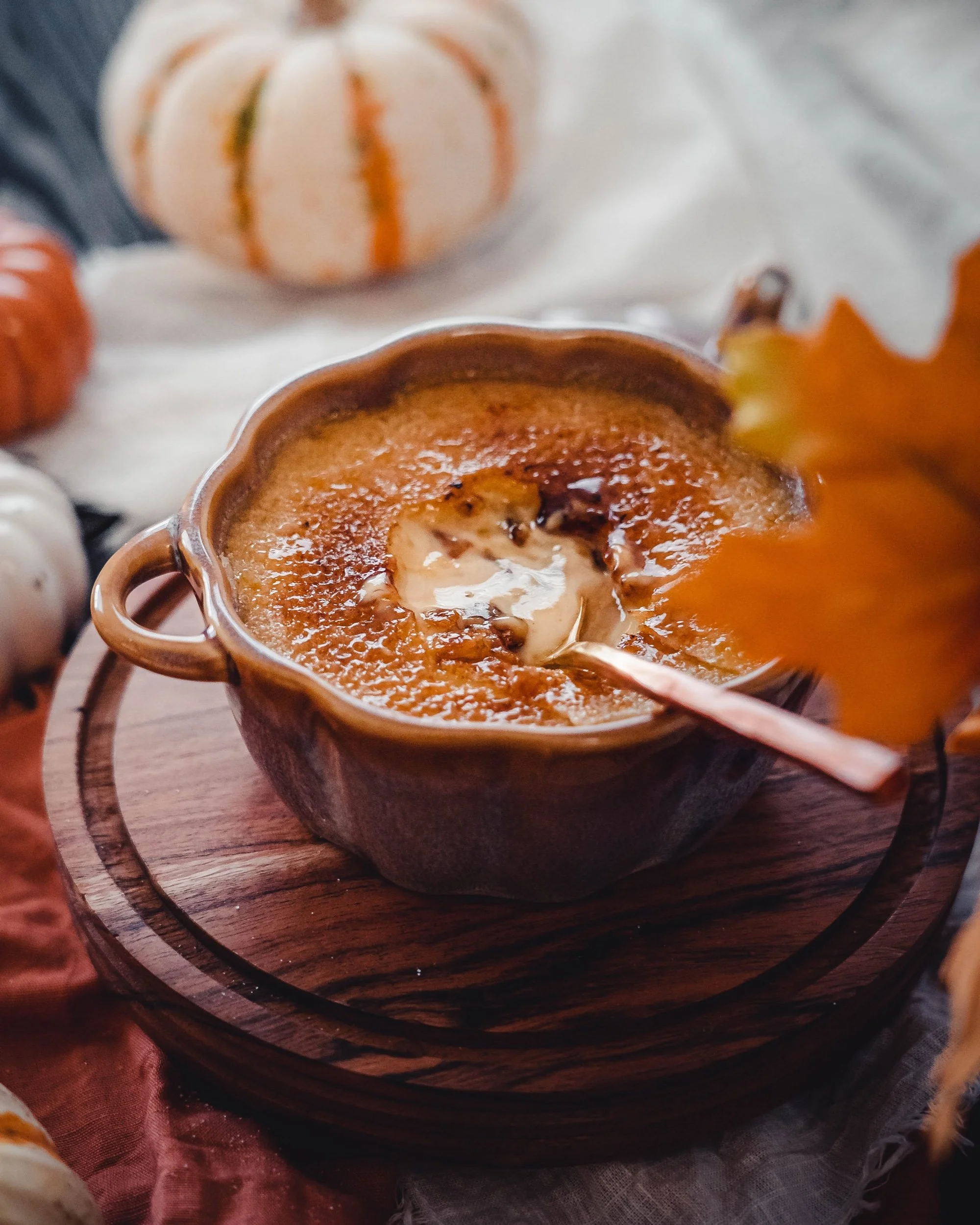 Pumpkin Pie Crème Brûlée 