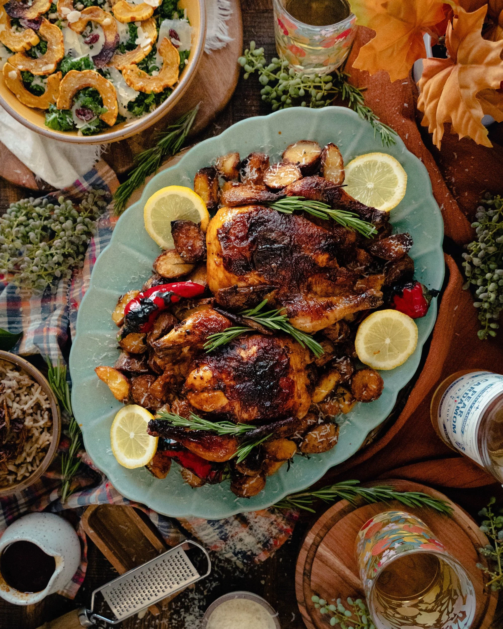 Peri-Peri Flame Grilled Cornish Hens