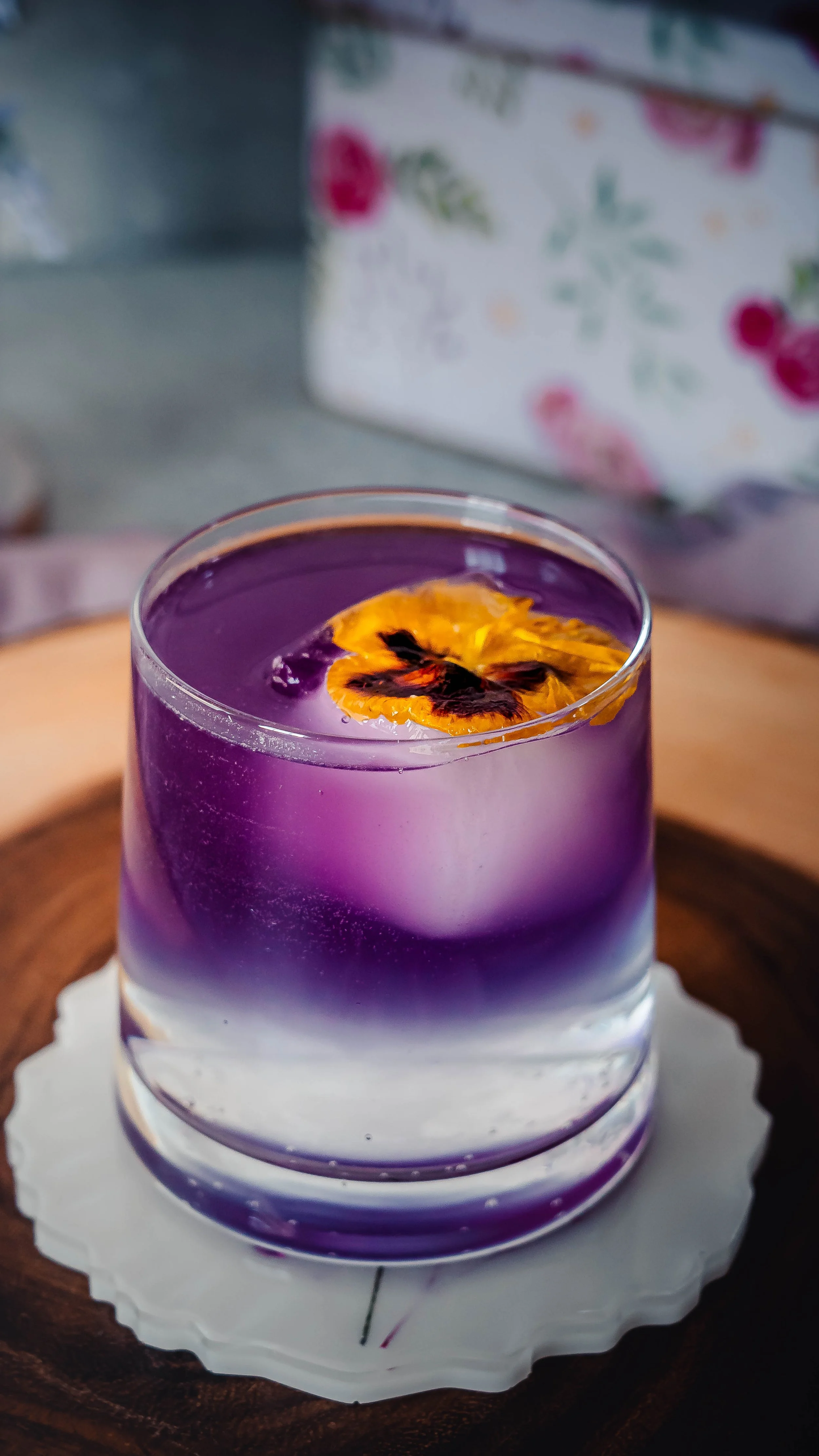 Floral Iced Tea