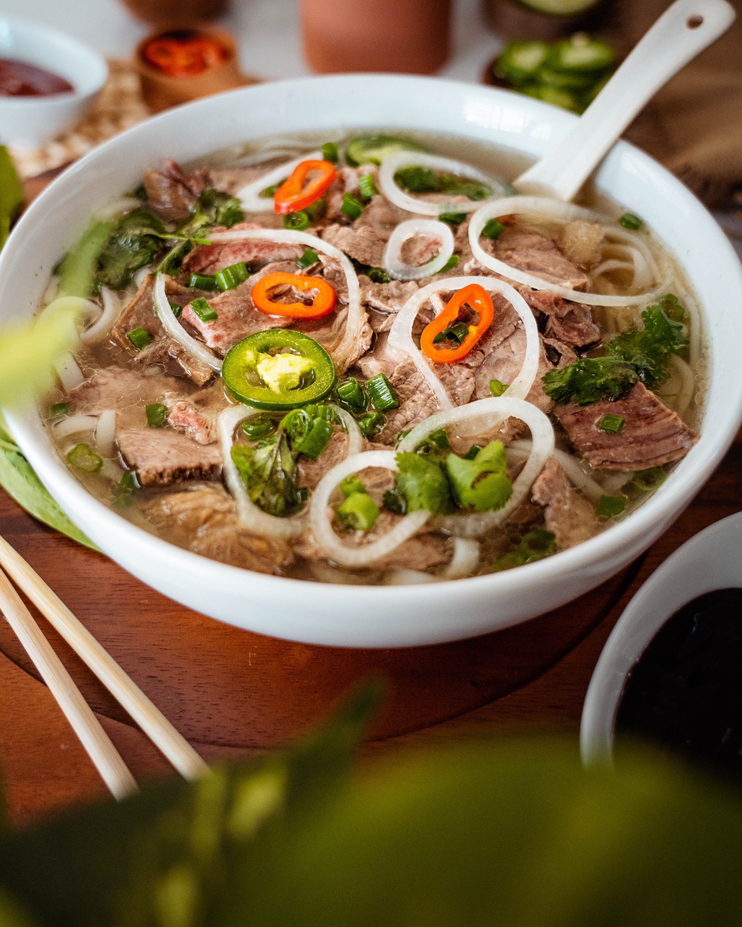 Phở Bò | Vietnamese Beef Pho Noodle Soup — The Spice Odyssey