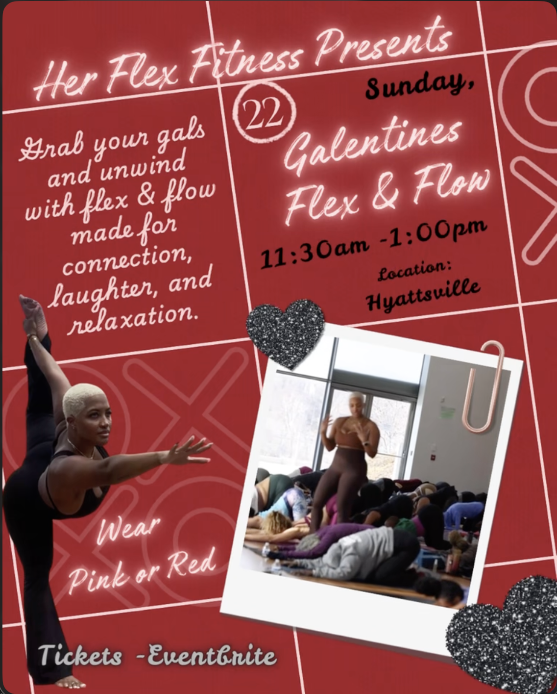 Her Flex Fitness Presents: Flex &amp; Flow Galentine’s Edition