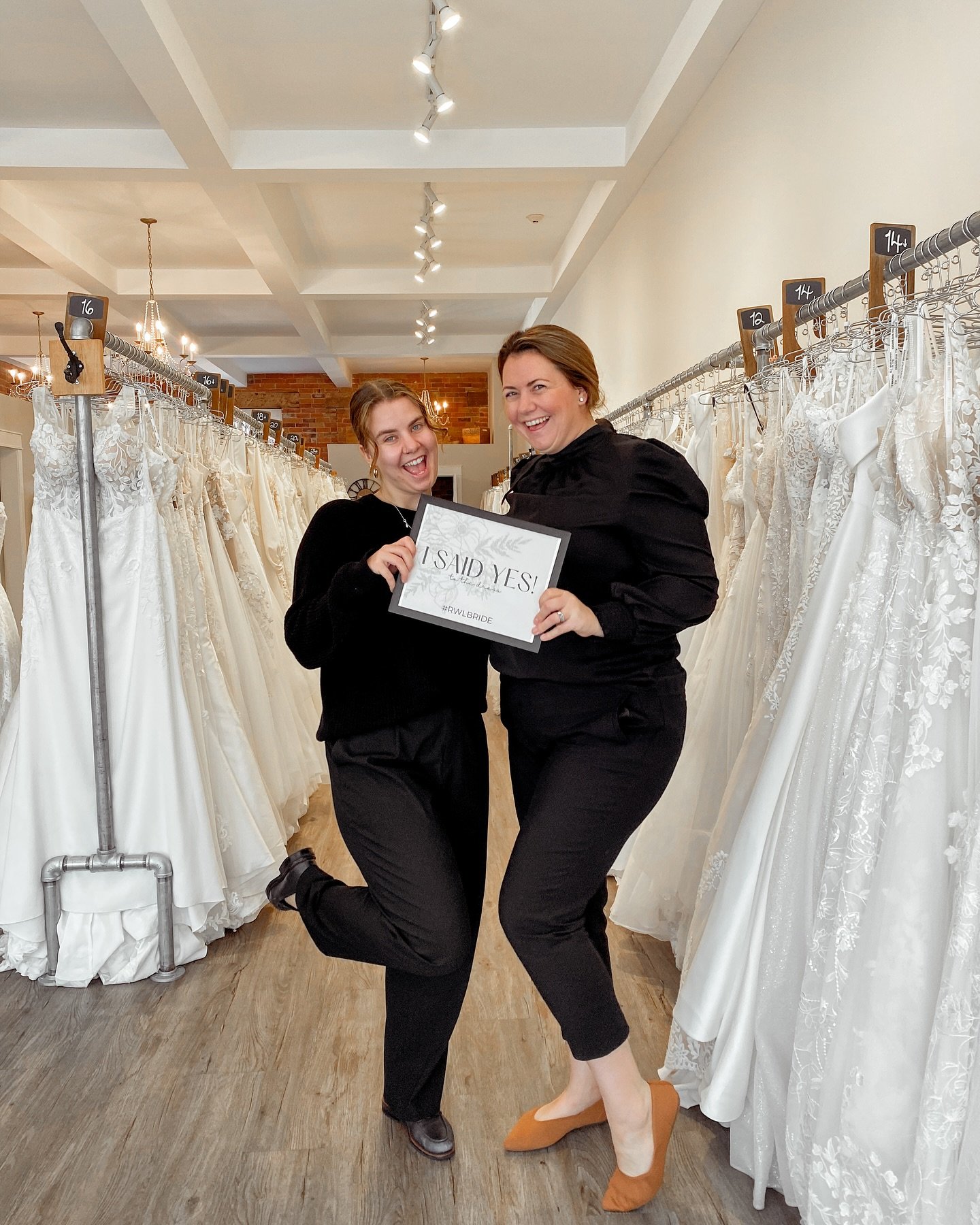 Ready for our fully booked day of YES&rsquo;s !! Can&rsquo;t wait to welcome our brides in today 🥰🍾

#weddingstyle #weddingdressinspo #2025bride #2024brides #modernbride #bridalinspo #2024wedding #2025wedding #weddingattire #weddingdressshop #yesto