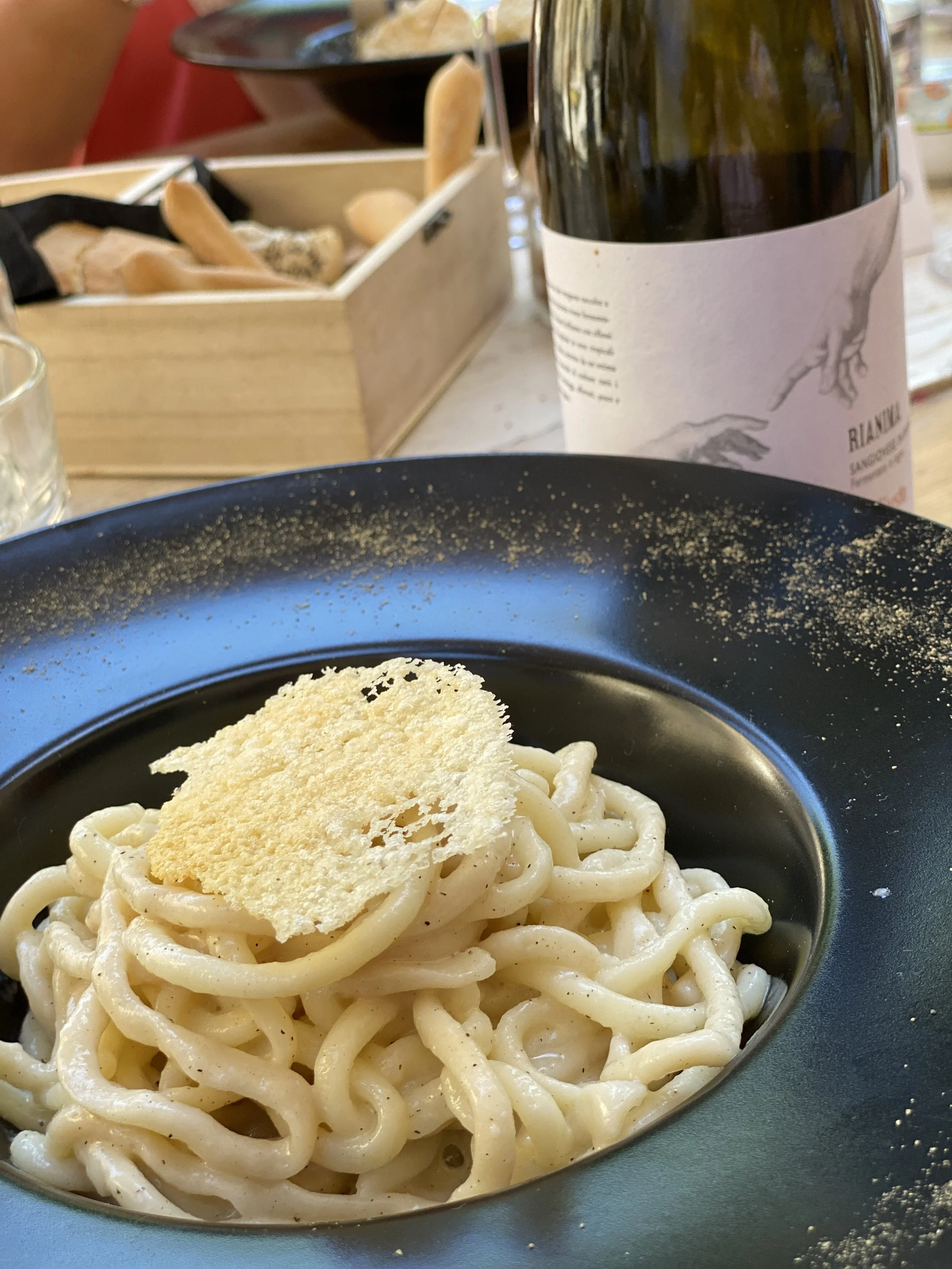 pasta in Tuscany