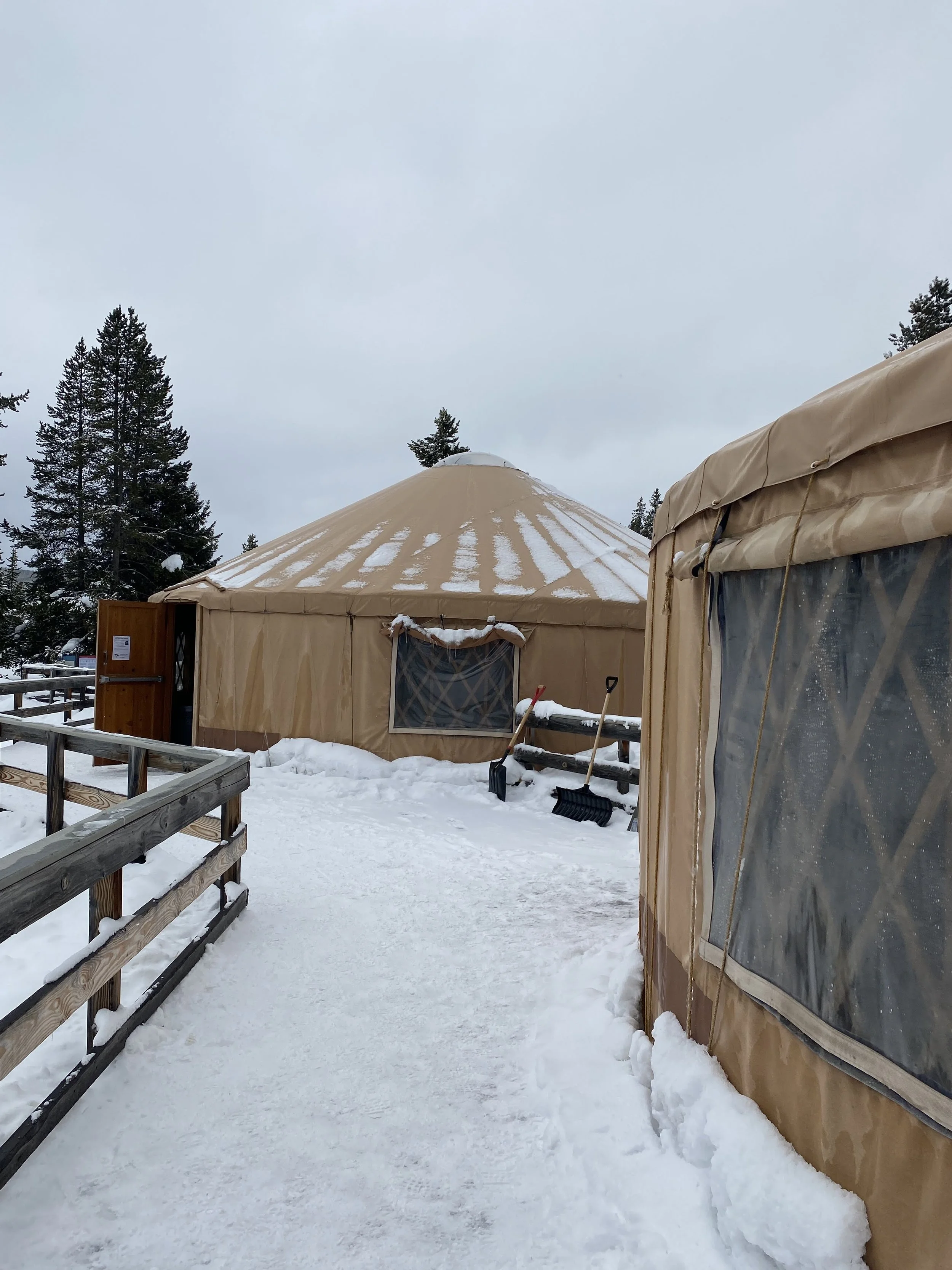 Jackson Hole Wyoming in winter