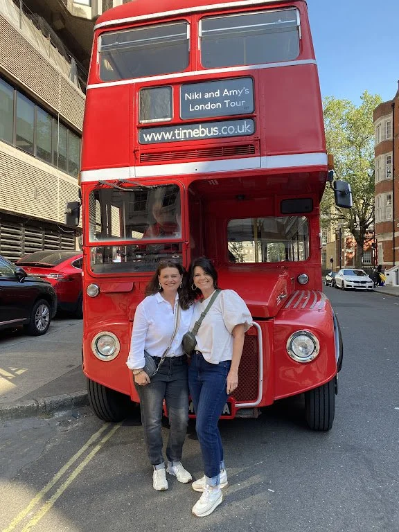 red double decker bus