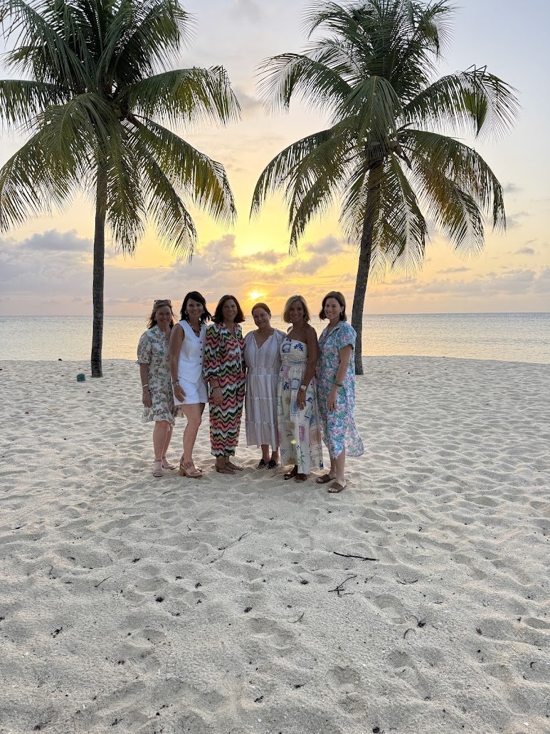 Antigua TT group sunset.JPG