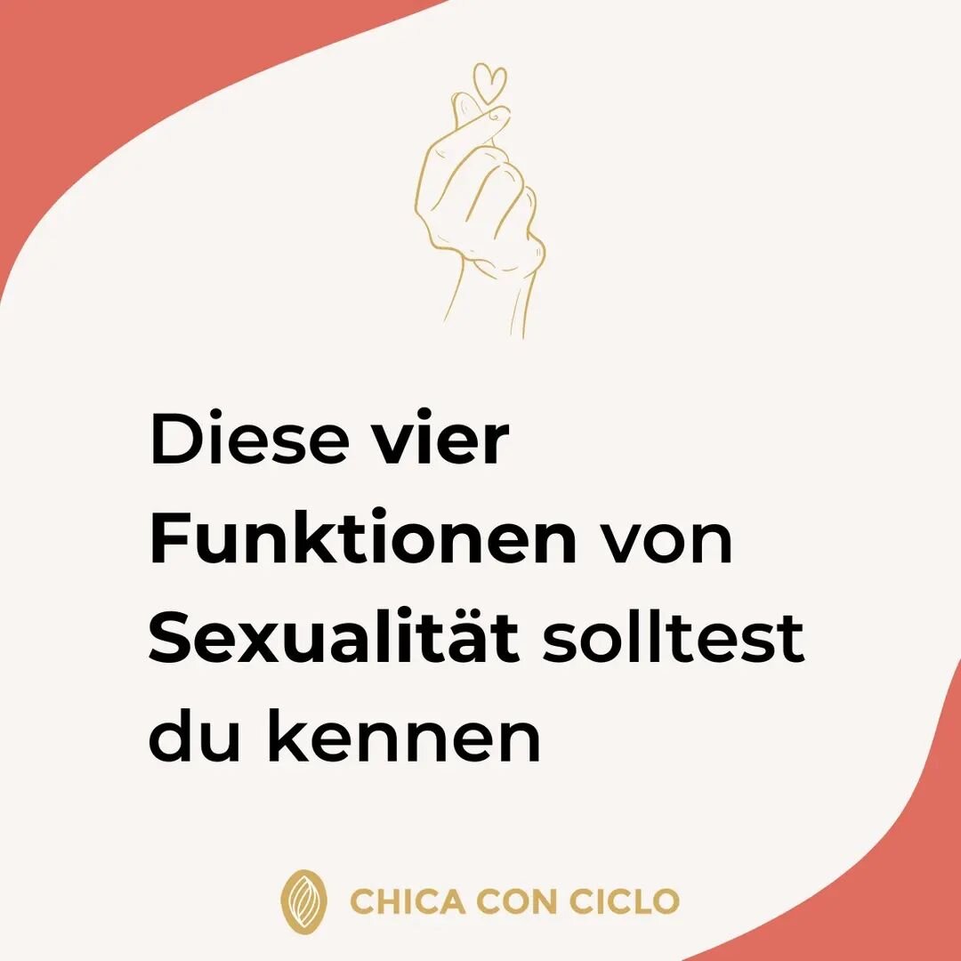 🌋 Sexualit&auml;t geh&ouml;rt ein ganzes Leben lang zu uns. Ihre Form und Funktion ist dabei immer wieder anders. 🌈

✍️ Lass uns austauschen: Welche Funktion von 1-4 wurde dir in der Schule vermittelt?

In einem Text f&uuml;r meine Weiterbildung zu