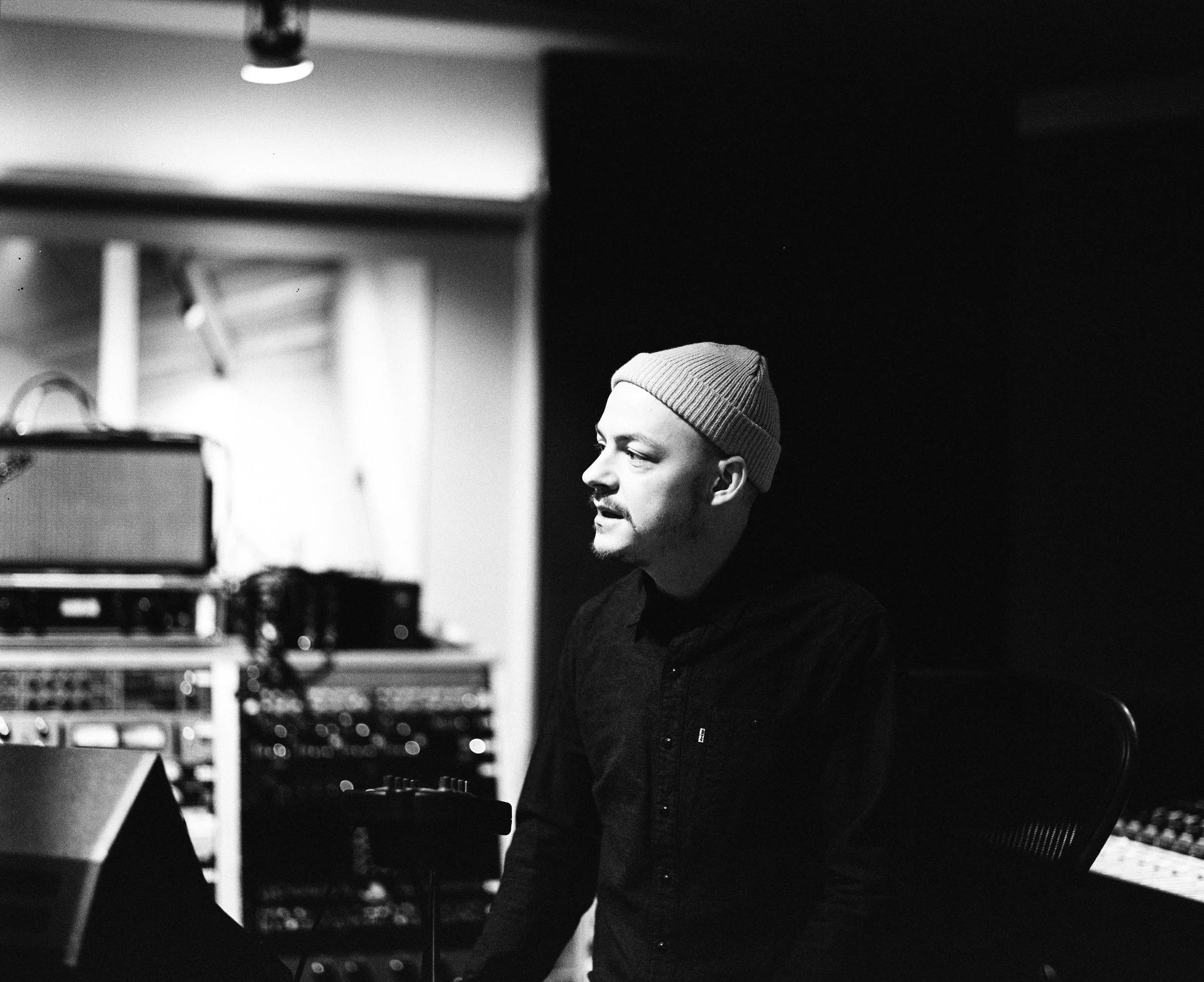 Shane Leonard at Q Division Studios while recording the Rosa Joe Jacobs album (title TBD)
2025