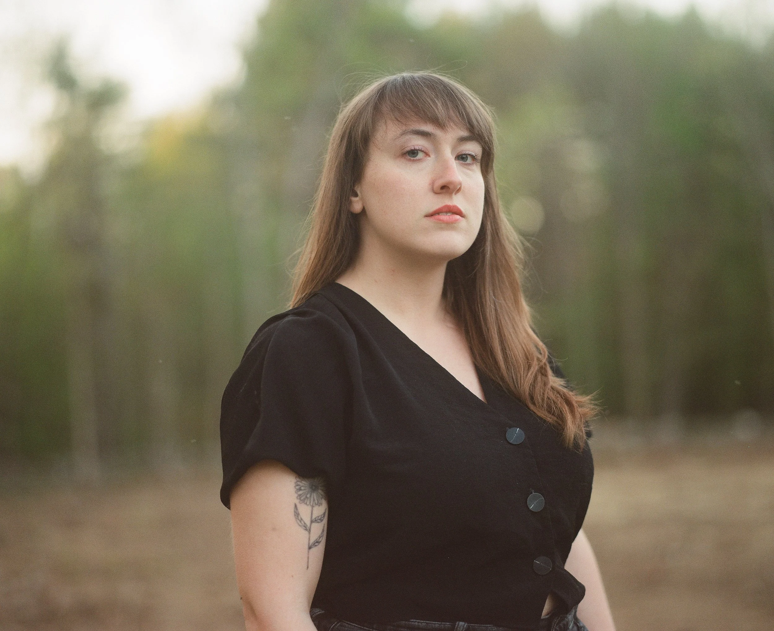 Isa Burke in the back yard of the Great North Sound Society for general press
2021