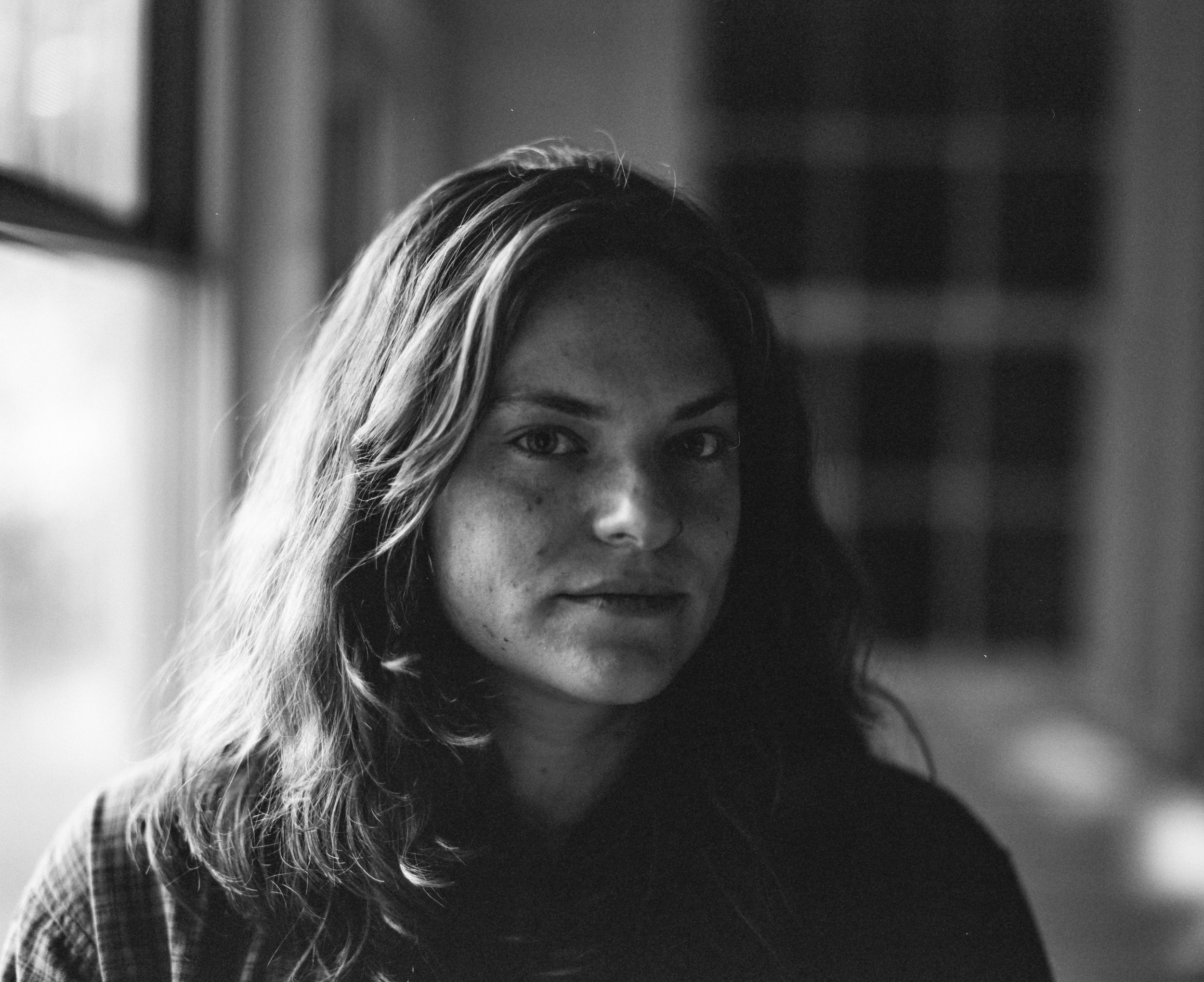 Abbie Duquette on the back porch of the Great North Sound Society. Shot while helping Ava Earl make her album "Too Much"
2022