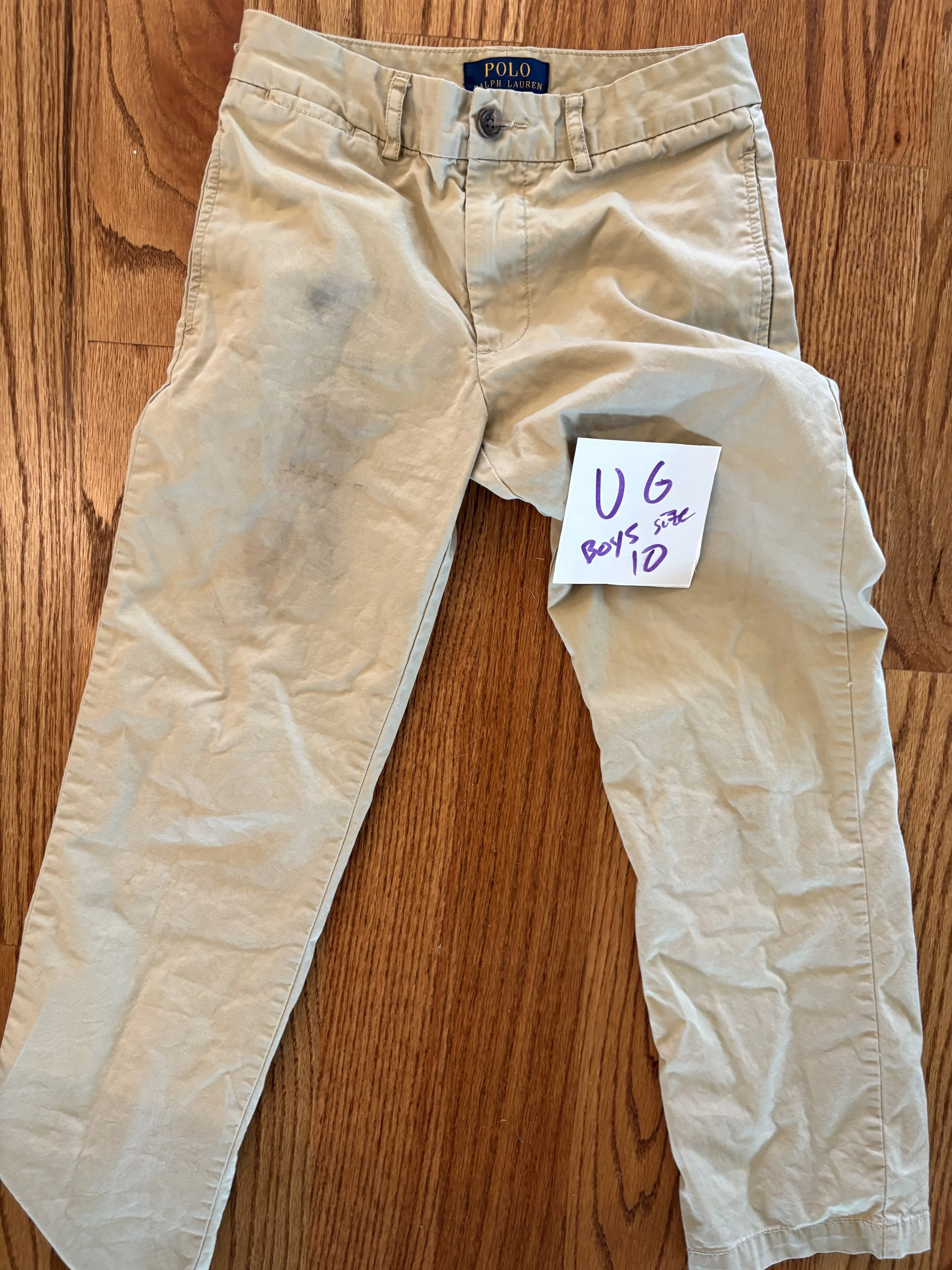 Lot UG boys 10 polo pants