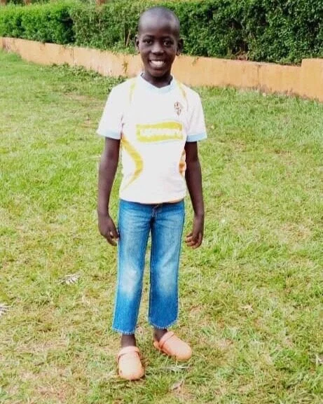 Lubega Micah “ I thank God for this year for putting me in Primary 3. God bless you.”