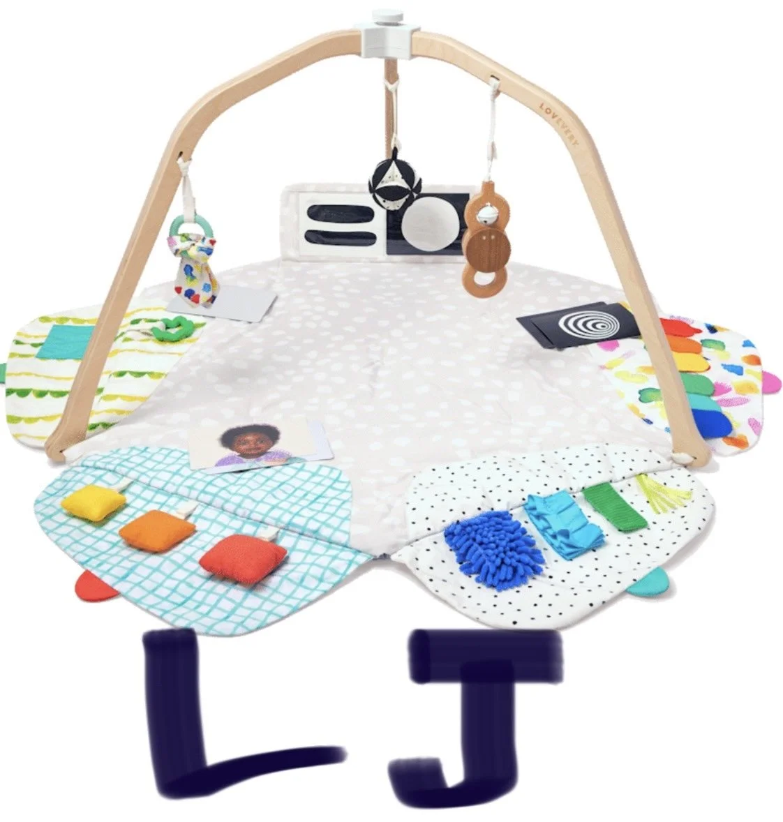Lot LJ - Baby Playmat activity center