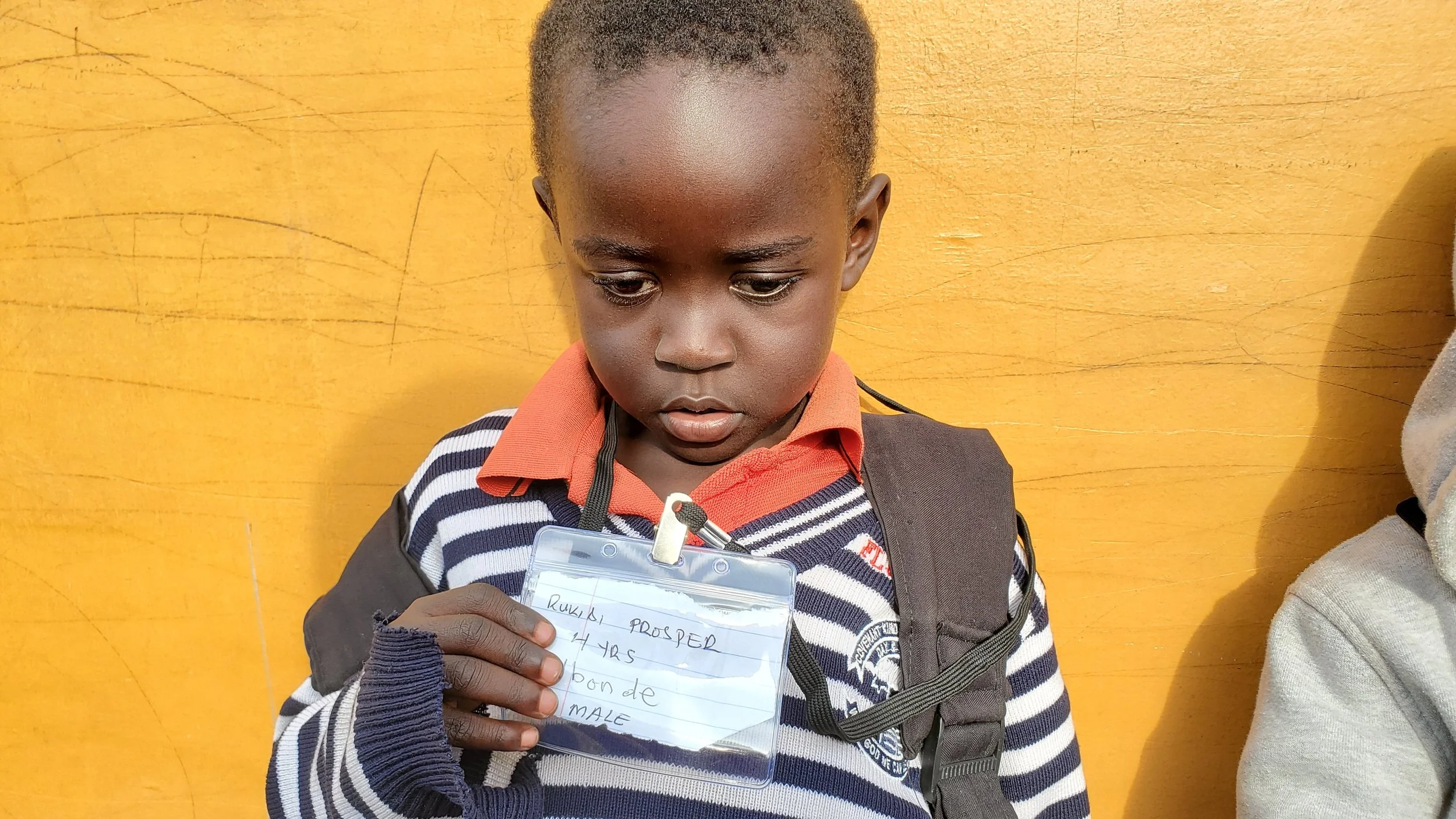 Rukidi Prosper, age 4