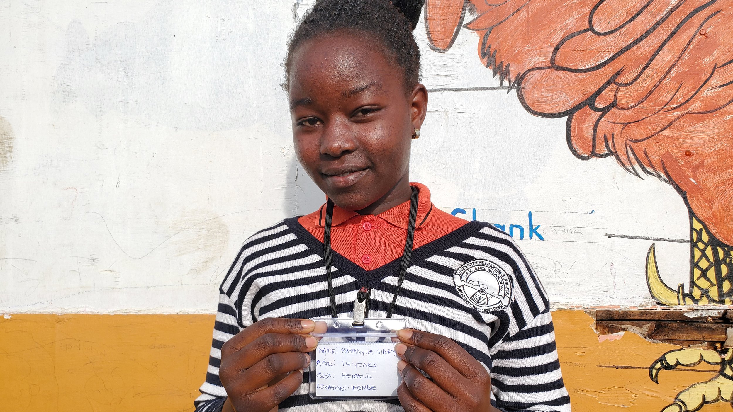 Bamanyisa Mary, age 14