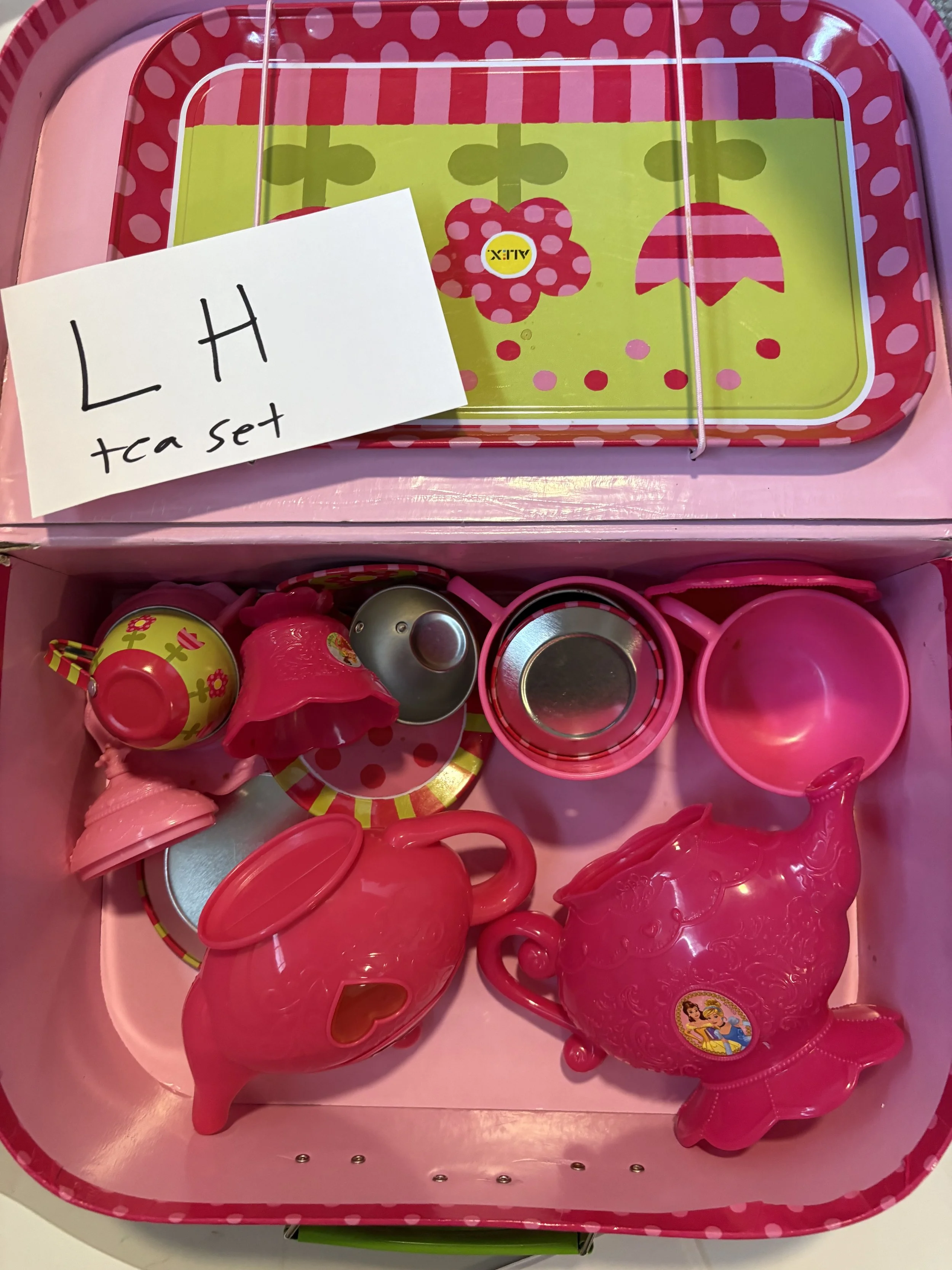 Lot LH Pink Play Tea Set