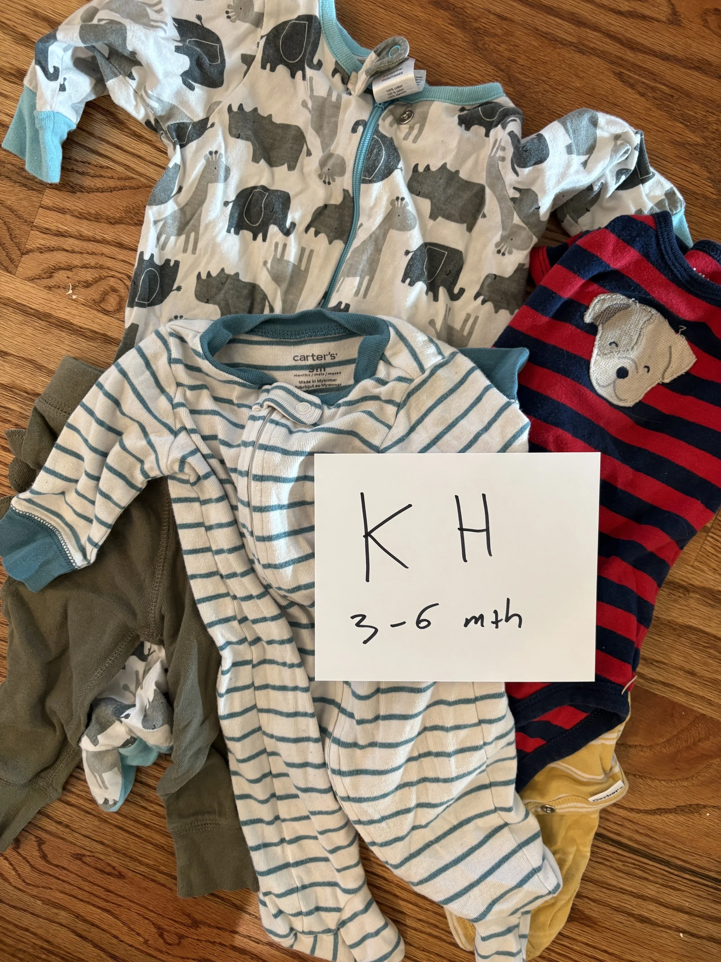 Lot KH - 3-6 mth baby clothes