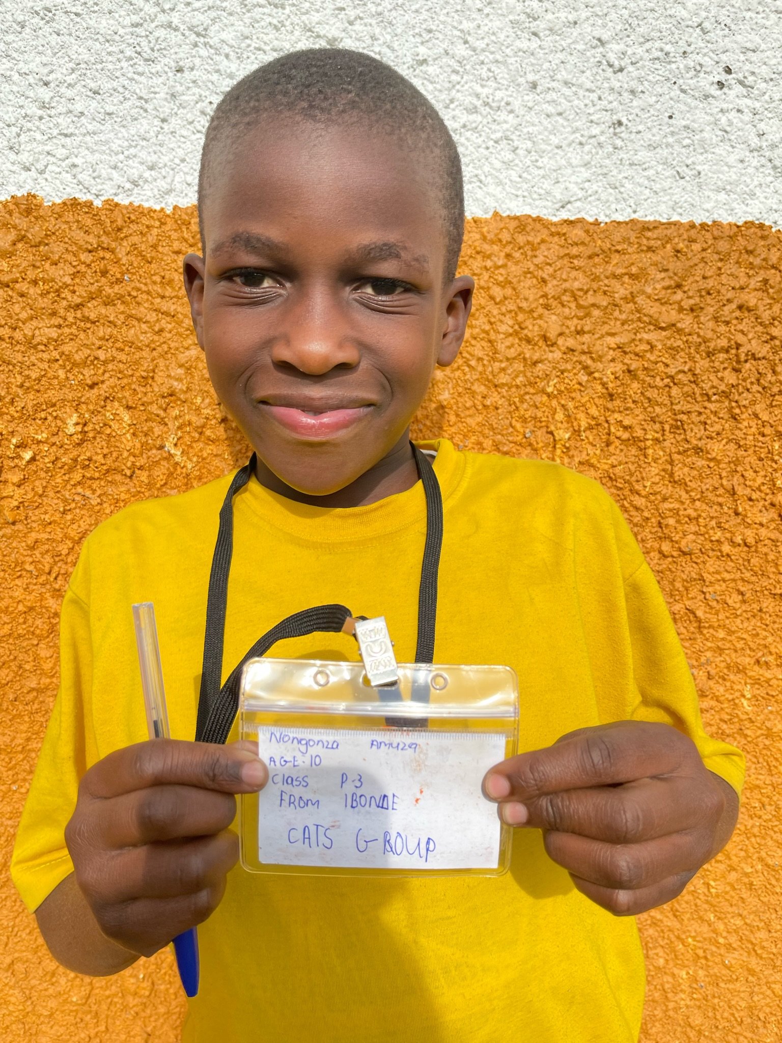 Nongonza Amuza, age 10