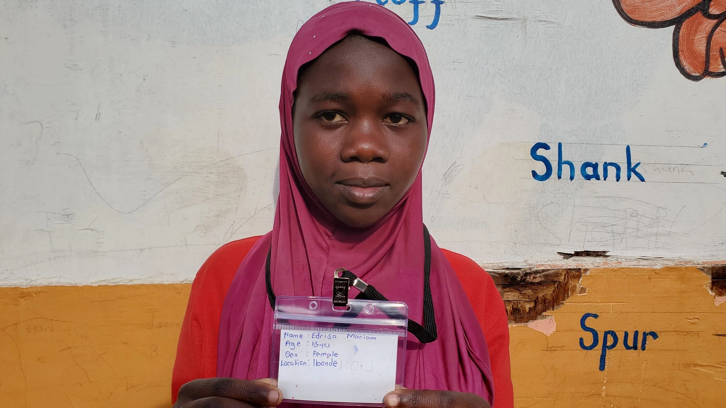 Edrisa Mariam, age 13