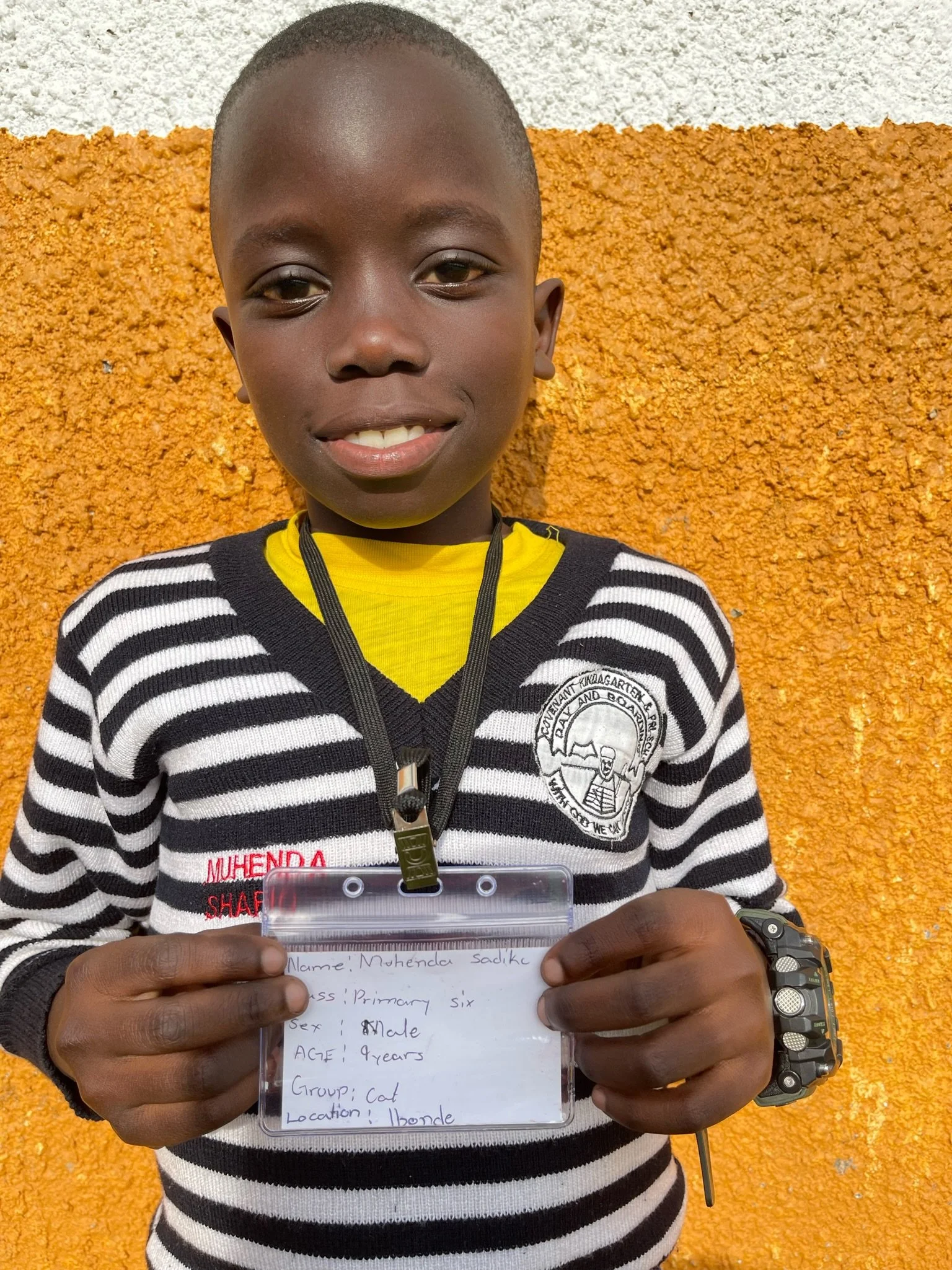 Muhenda Sadike, age 9