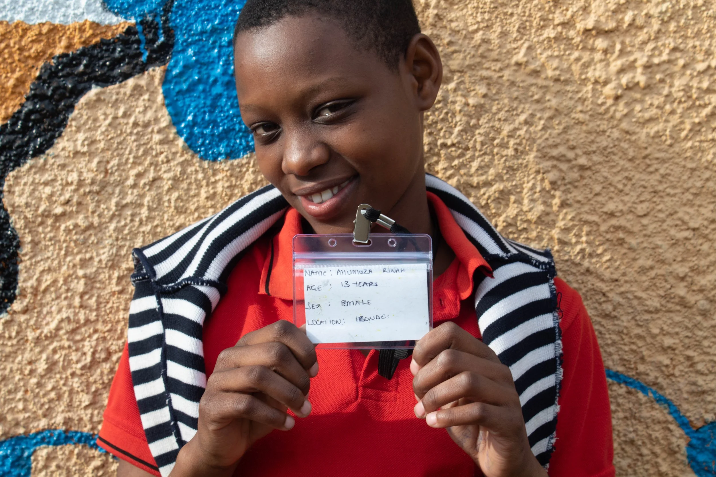 Ahumuza Rinah, age 13