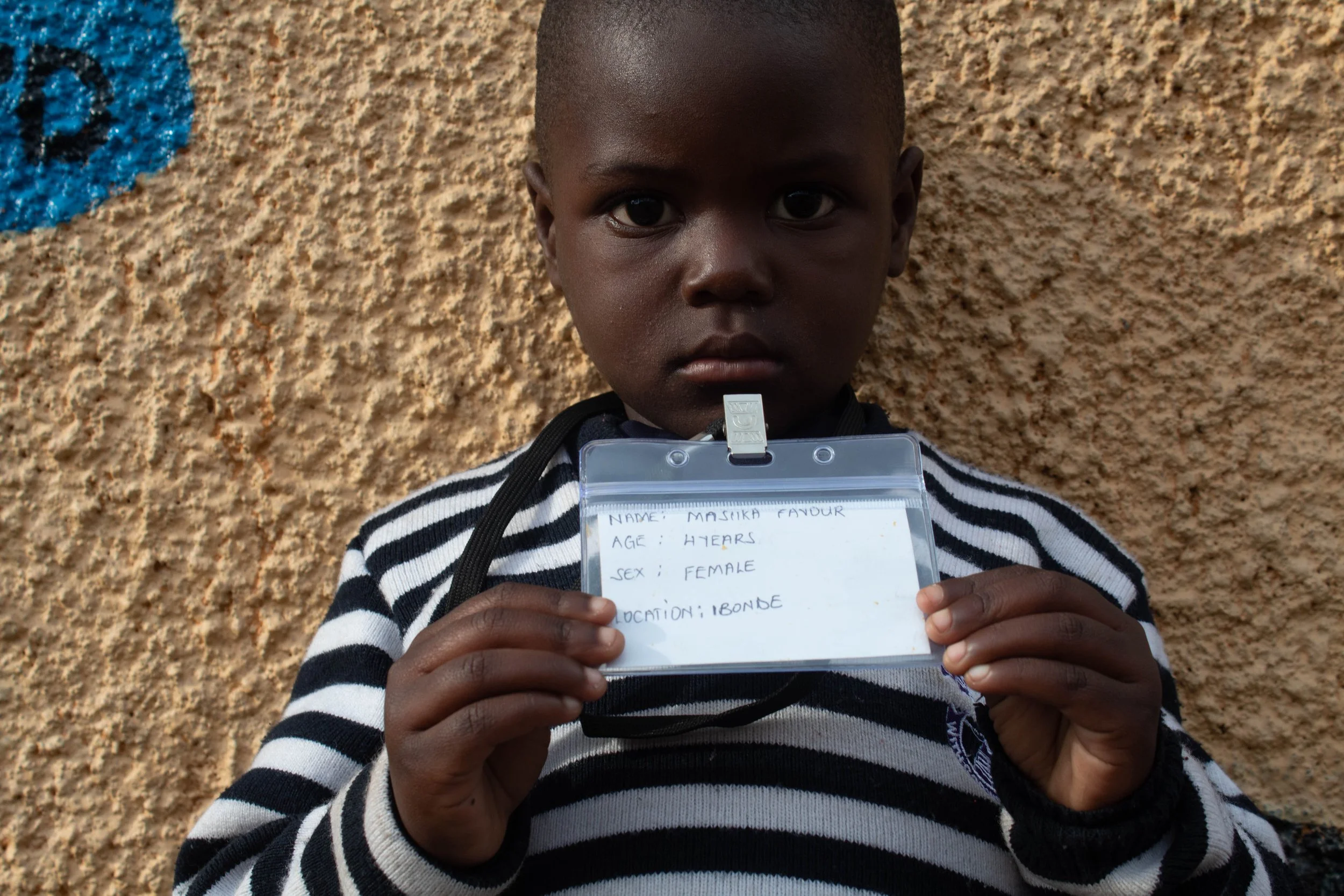 Masiika Favour, age 4