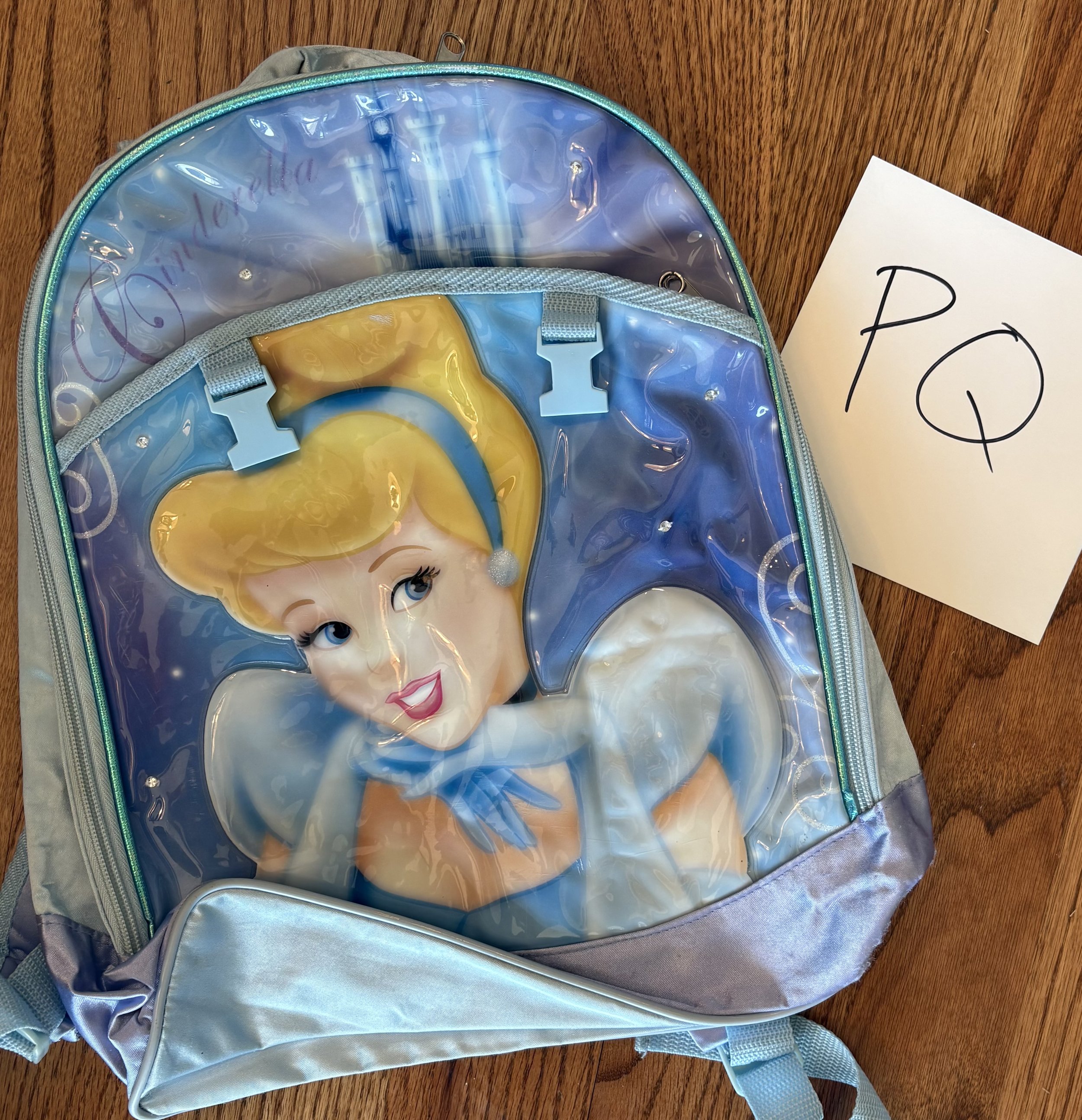 Lot PQ Cinderella backpack