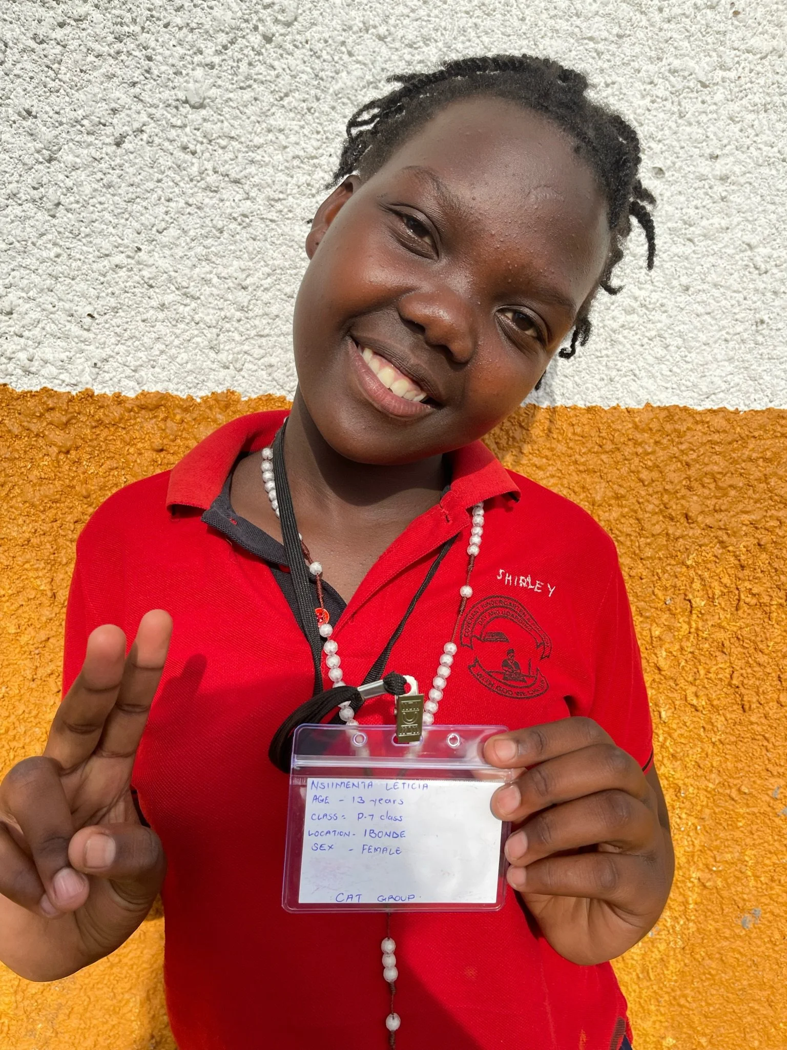 Nsiimenta Leticia, age 13