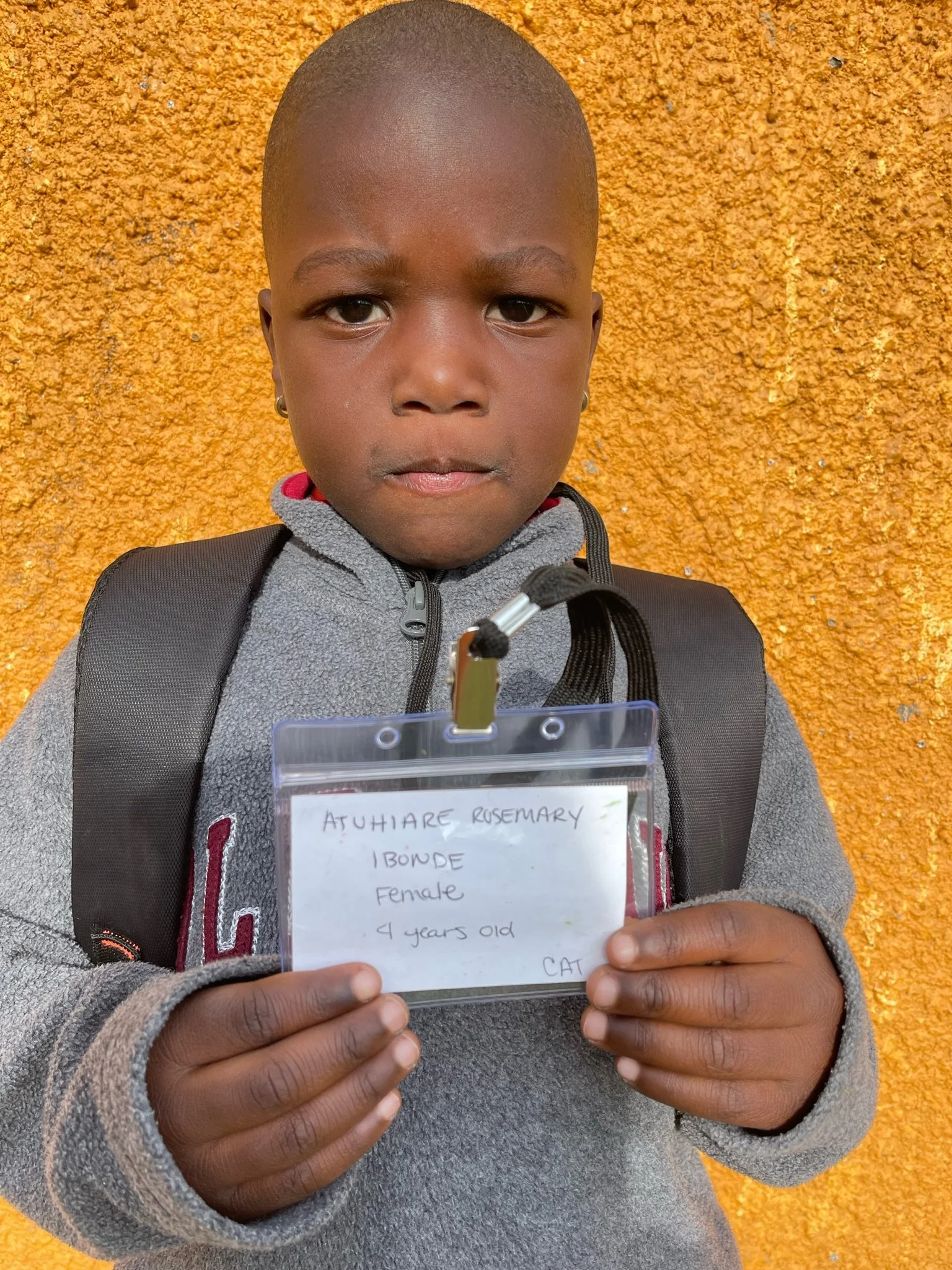 Atuhiare Rosemary, age 4