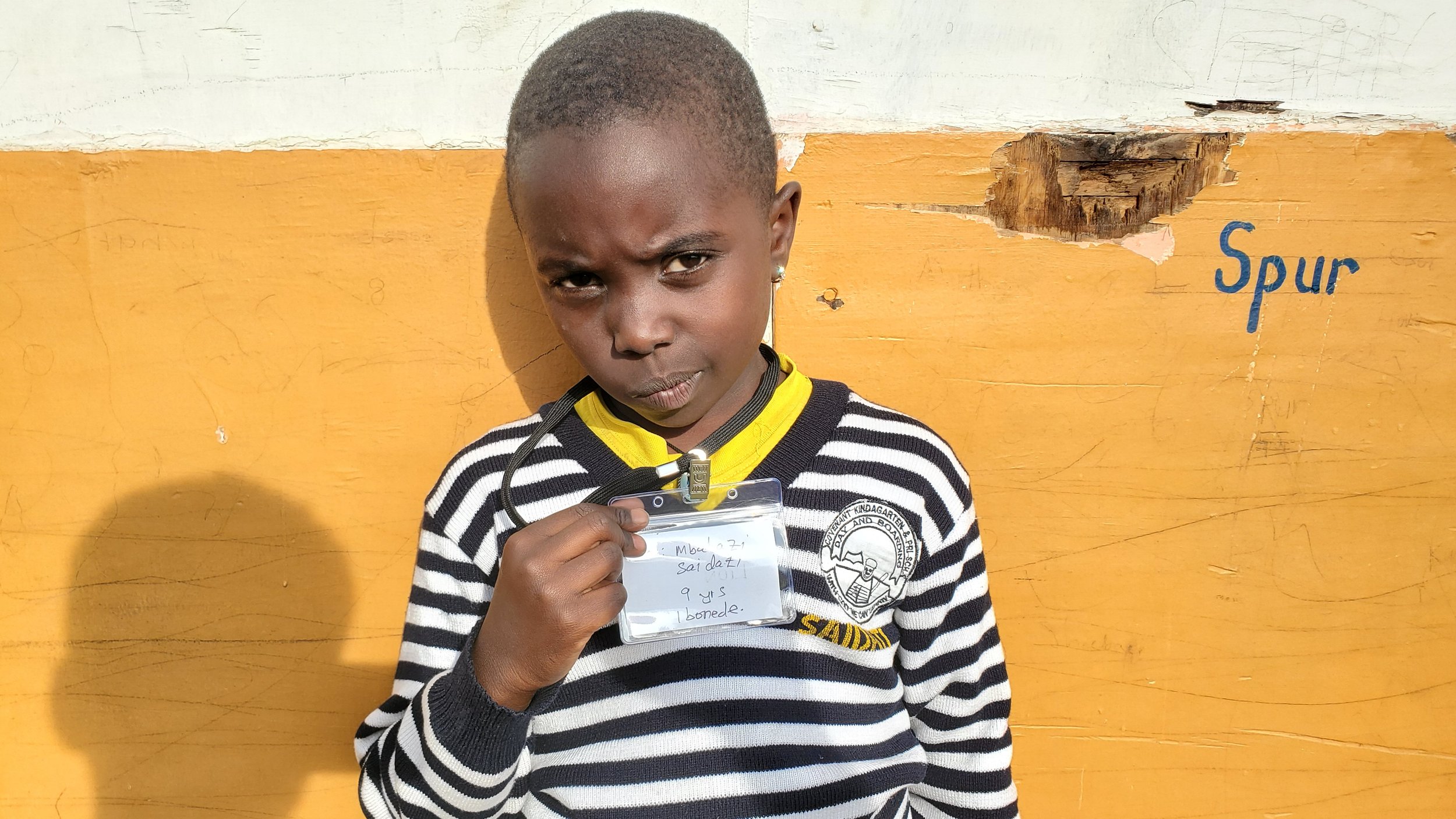 Mbulazi Saidazi, age 9