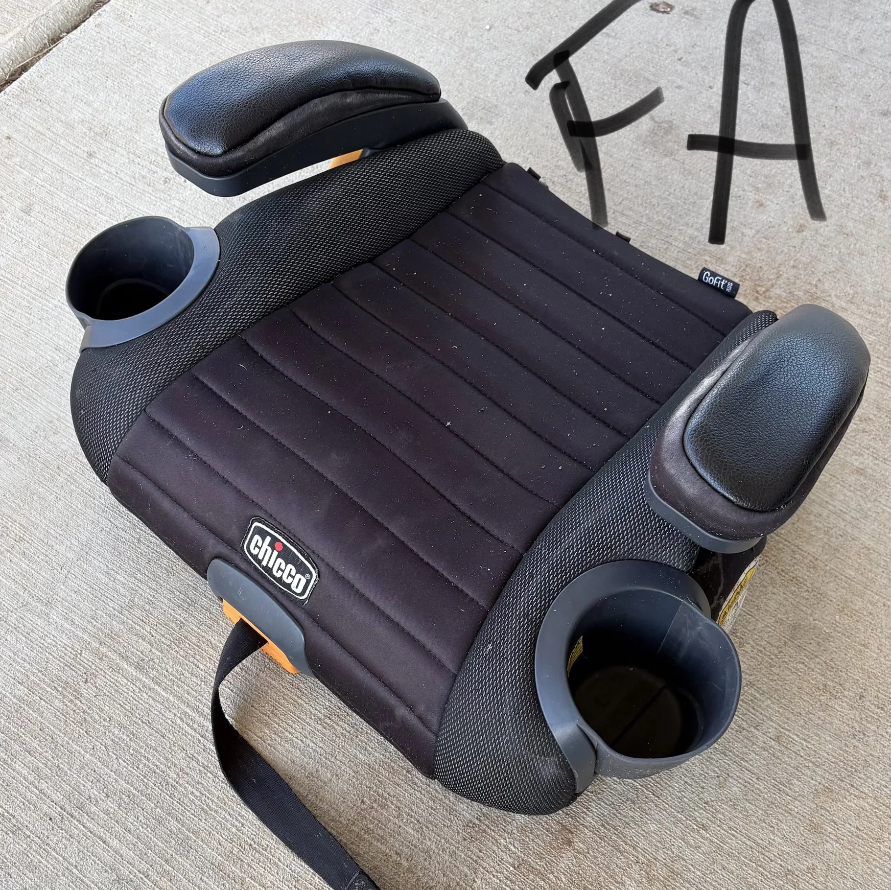 Lot FA booster seat black