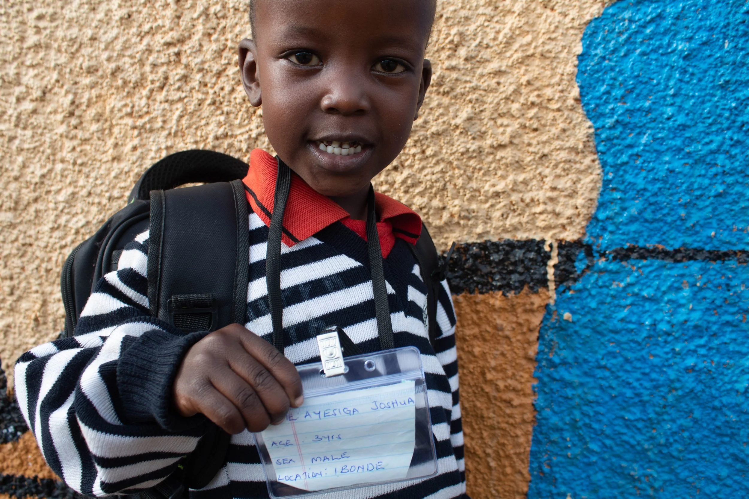 Ayesiga Joshua, age 3