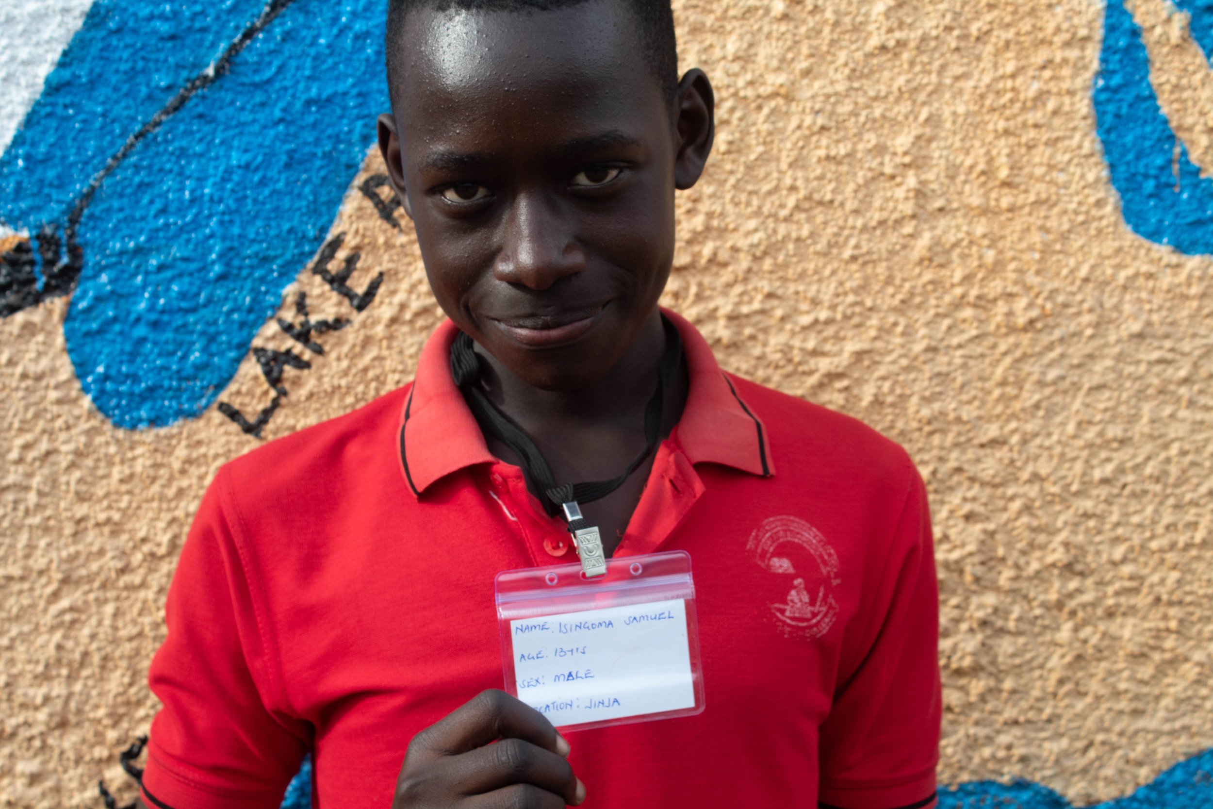 Isingoma Samuel, age 13