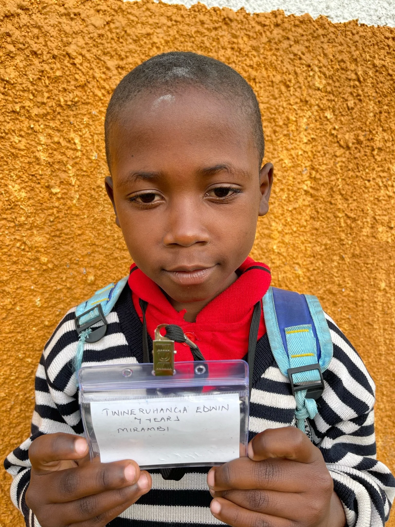 Twineruhanga Edwin, age 7