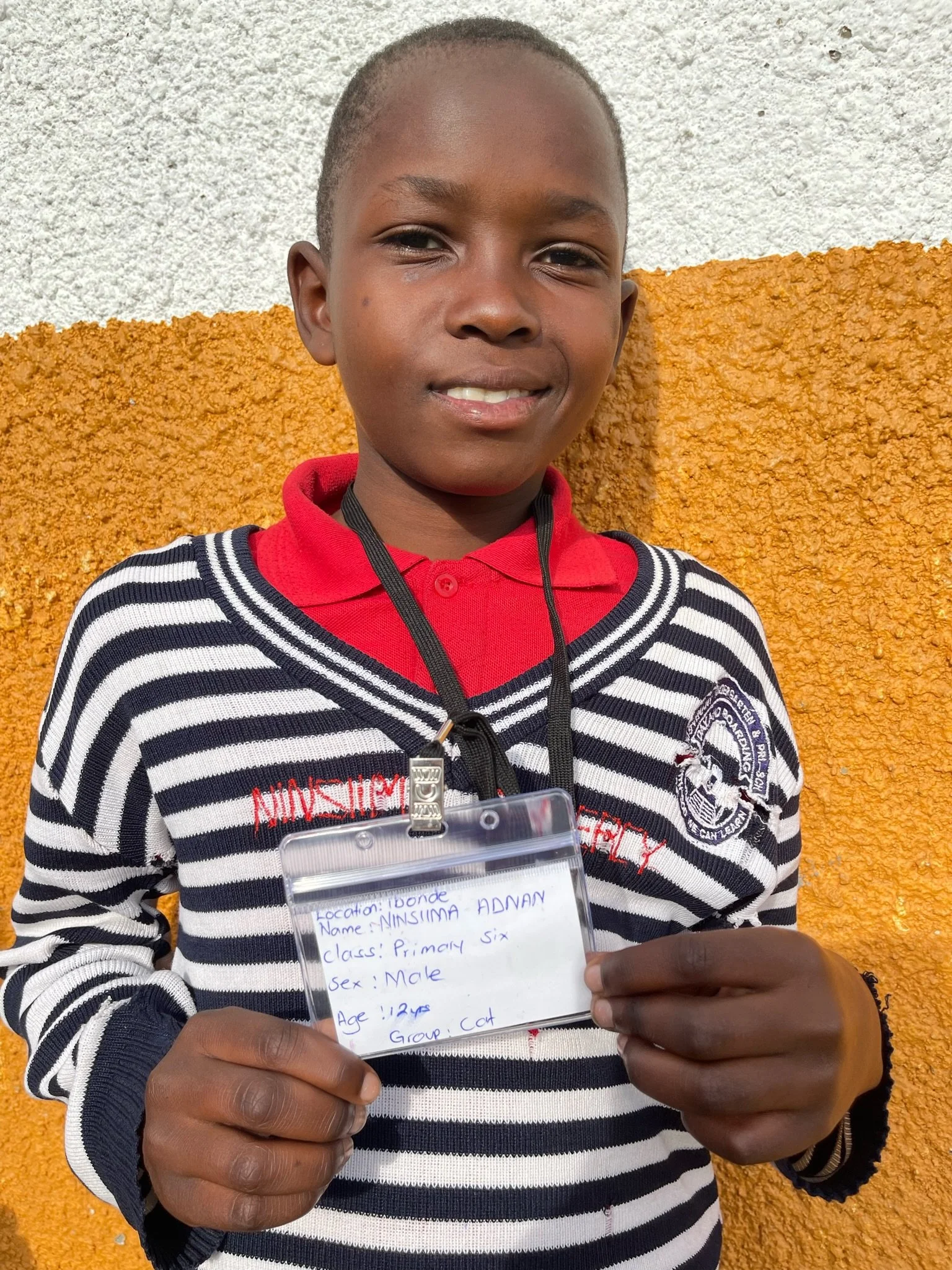 Ninsiima Adnan, age 12