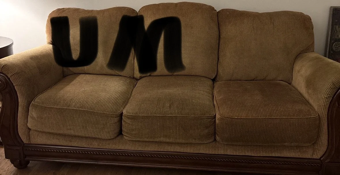 Lot UM large couch