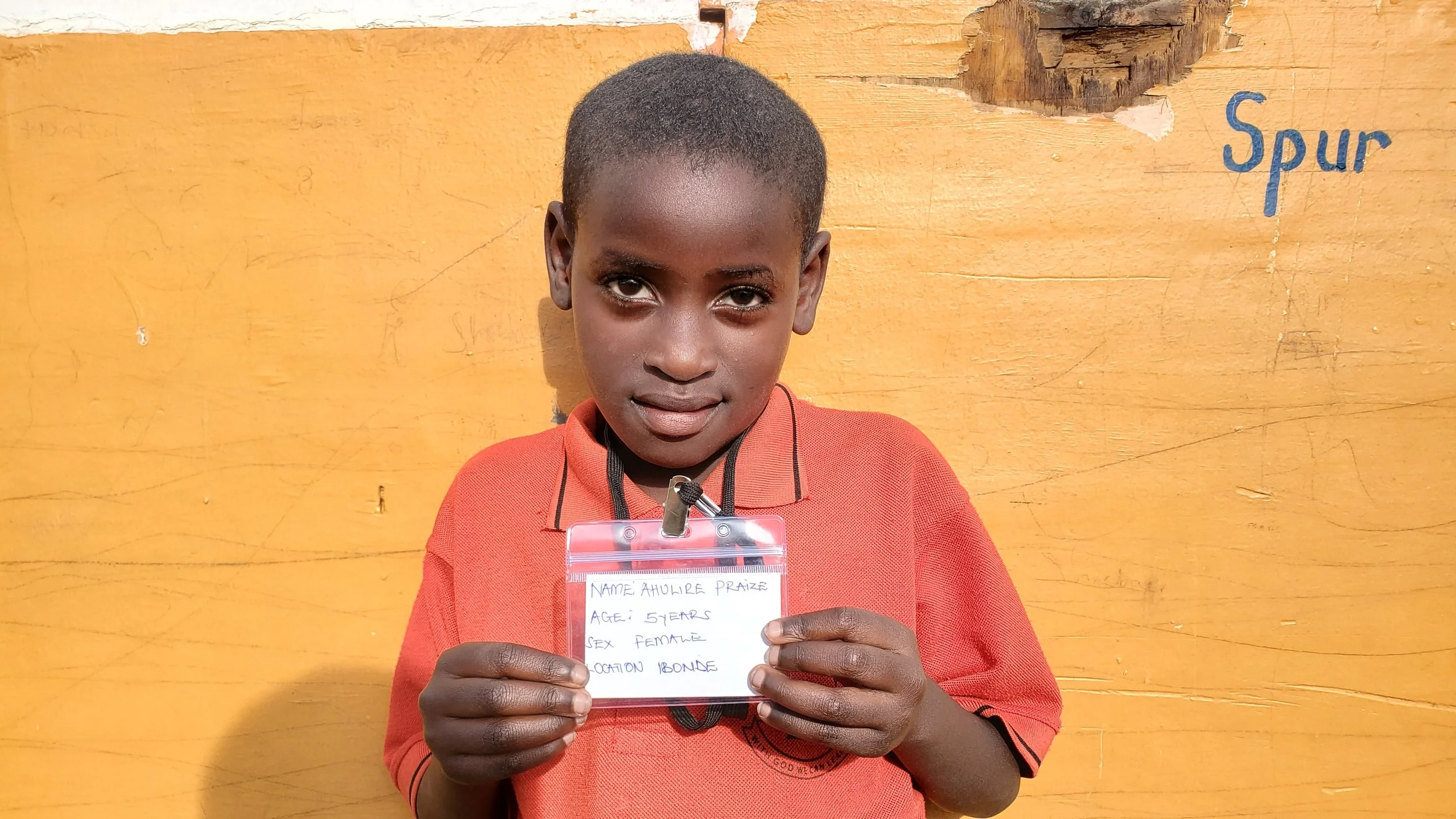 Ahulire Praize, age 5