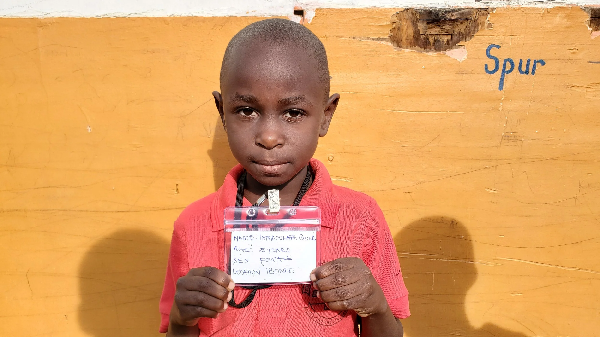 Immaculate Gold, age 5