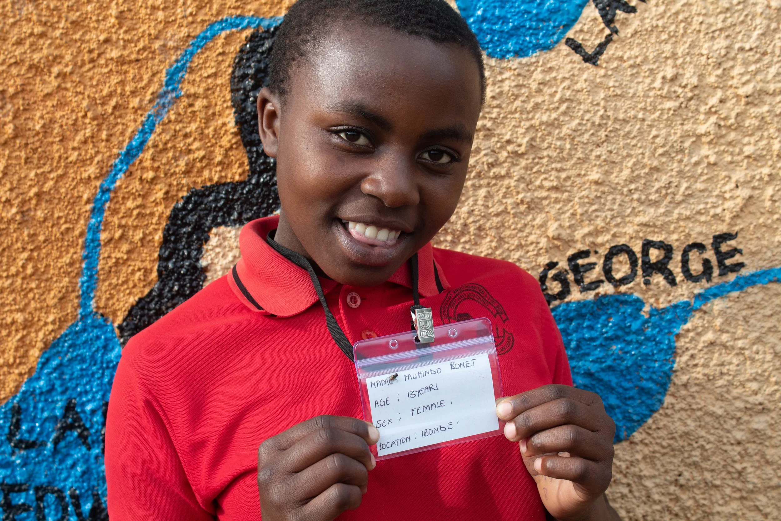 Muhindo Bonet, age 13