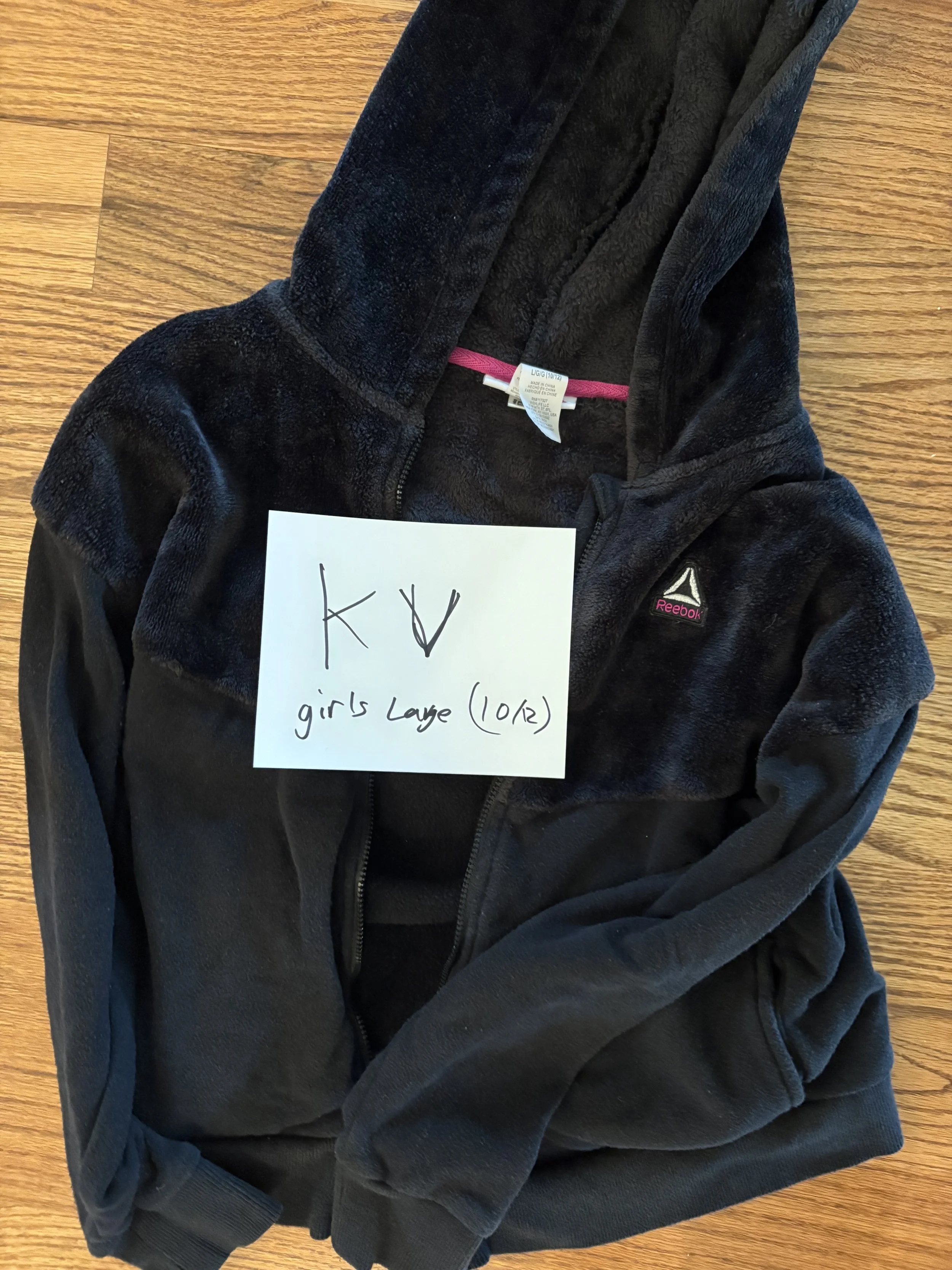 Lot KV girls size large hoodie