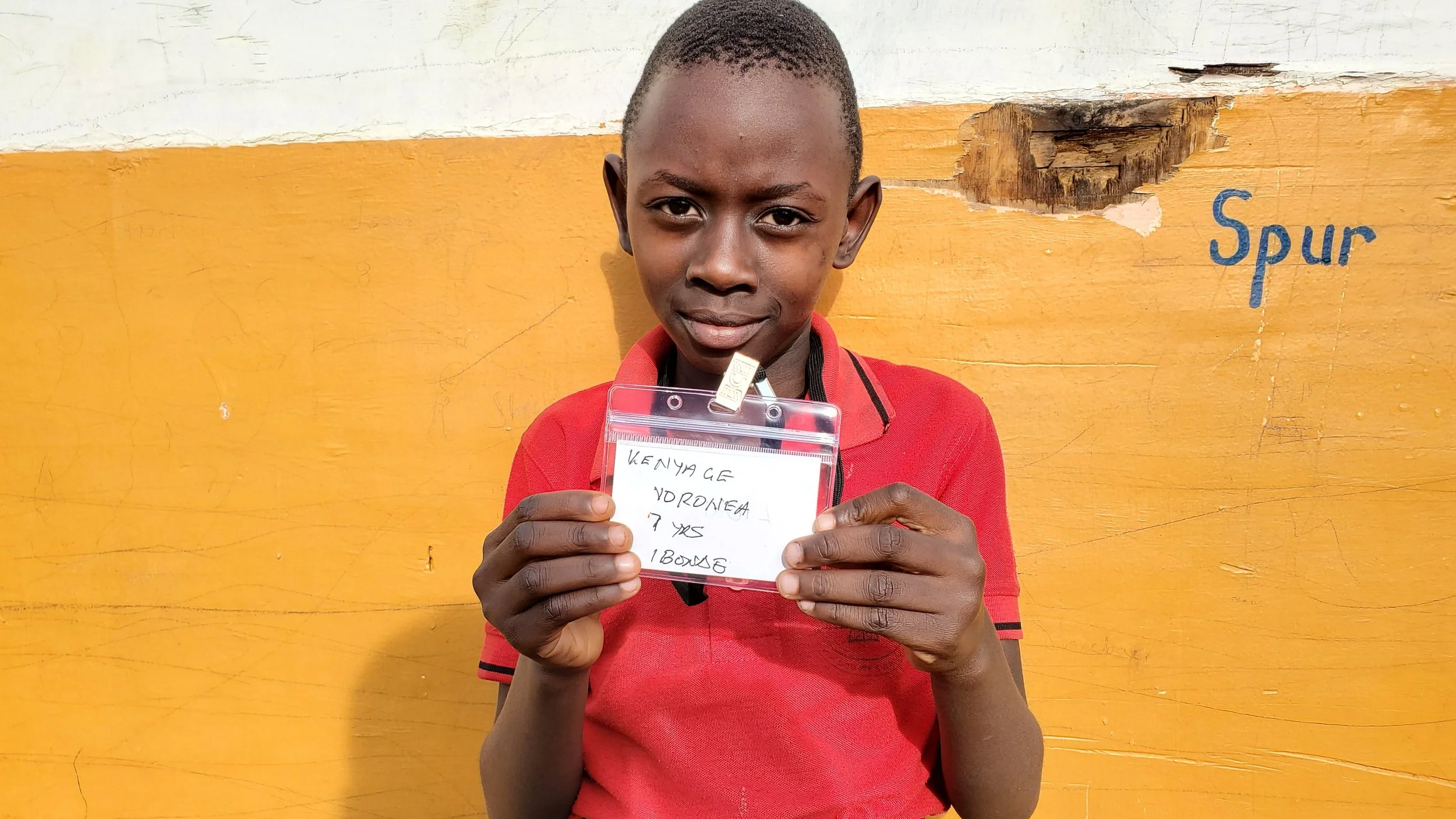 Kenyage Voronea, age 7