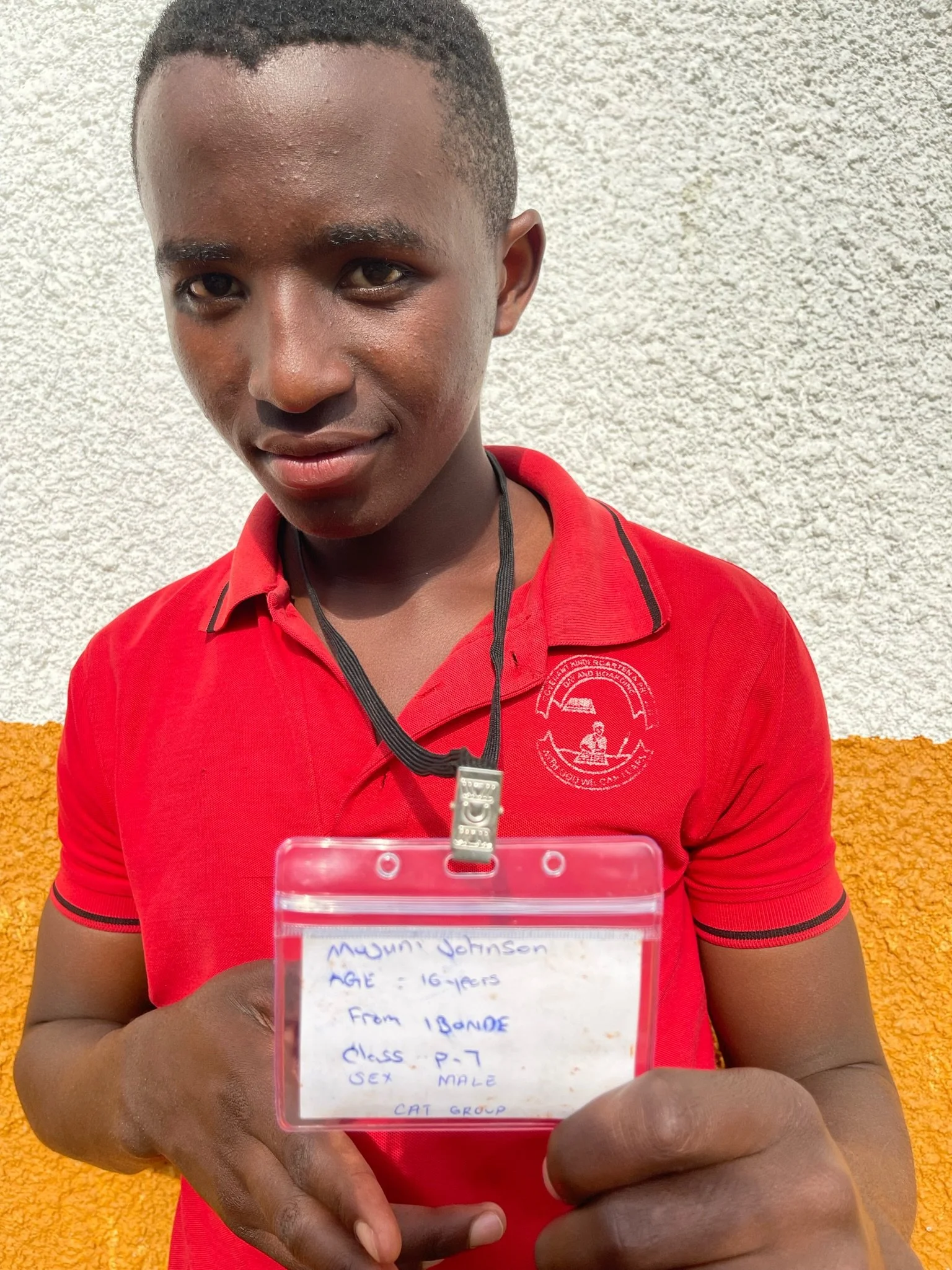 Mujuni Johnson, age 16