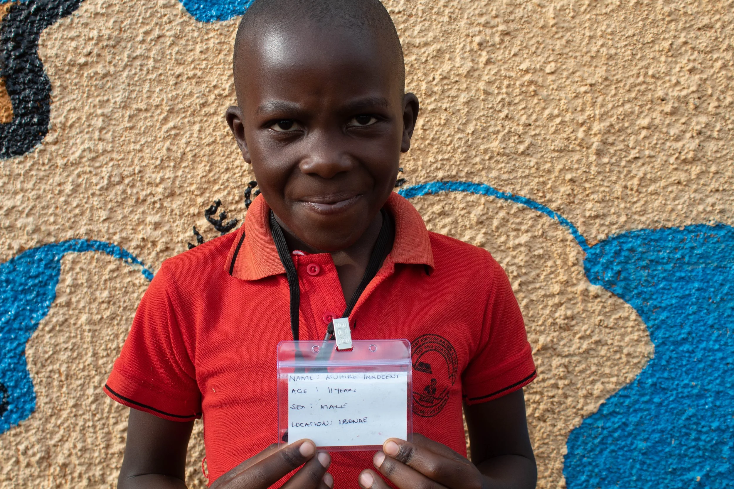 Atuhire Innocent, age 11