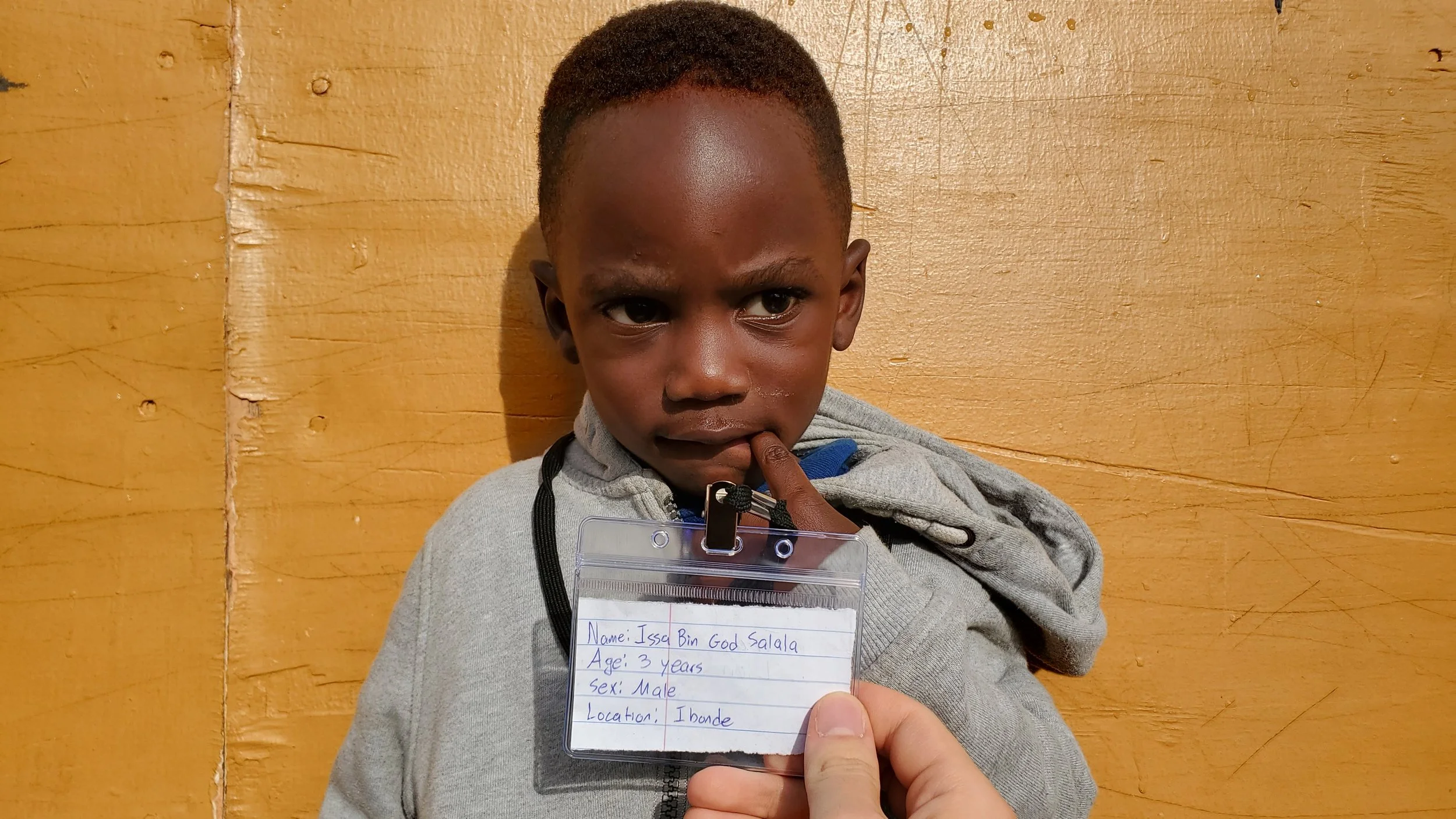 Issa Bin God Salala, age 3