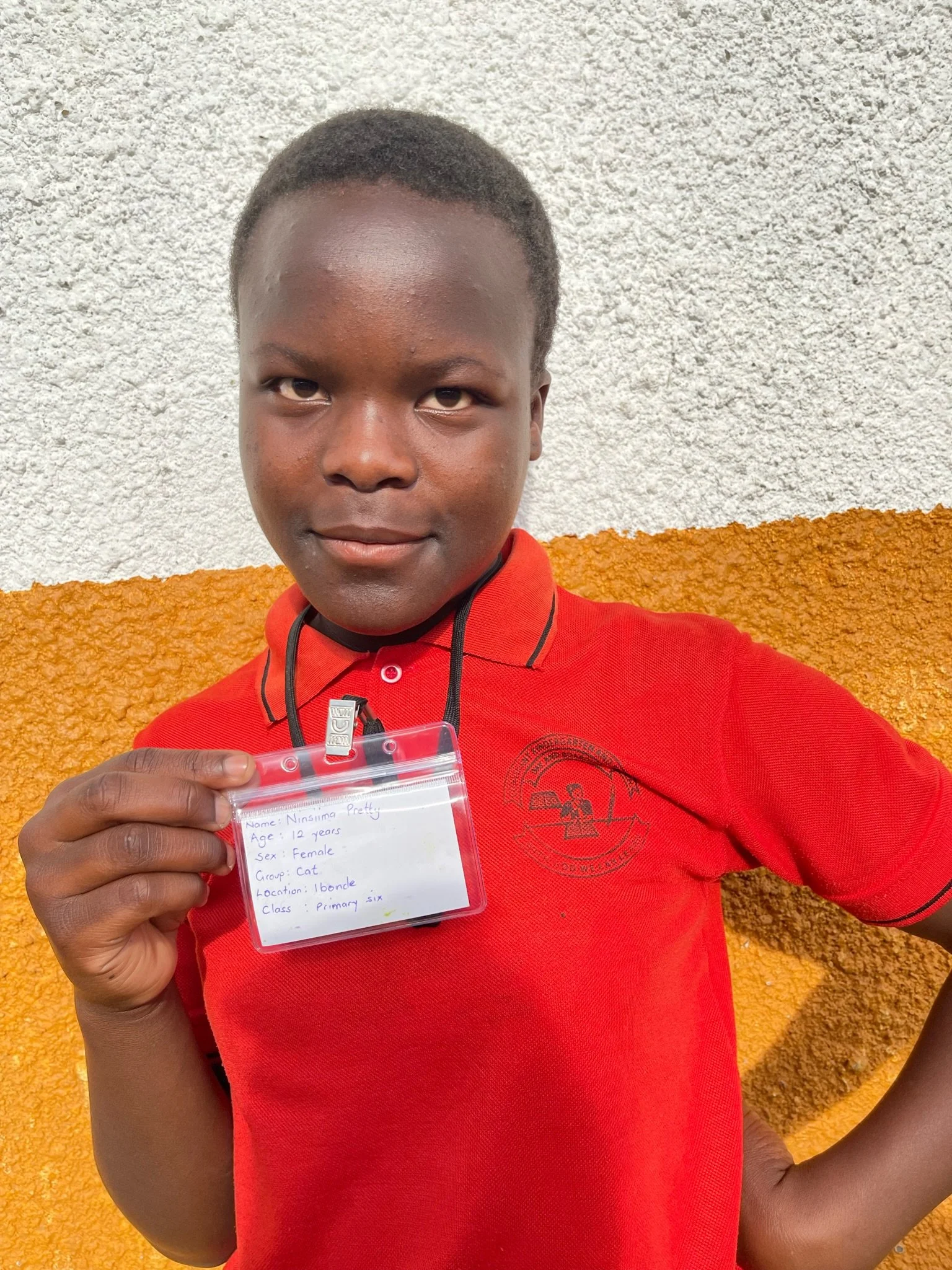 Ninsiima Pretty, age 12