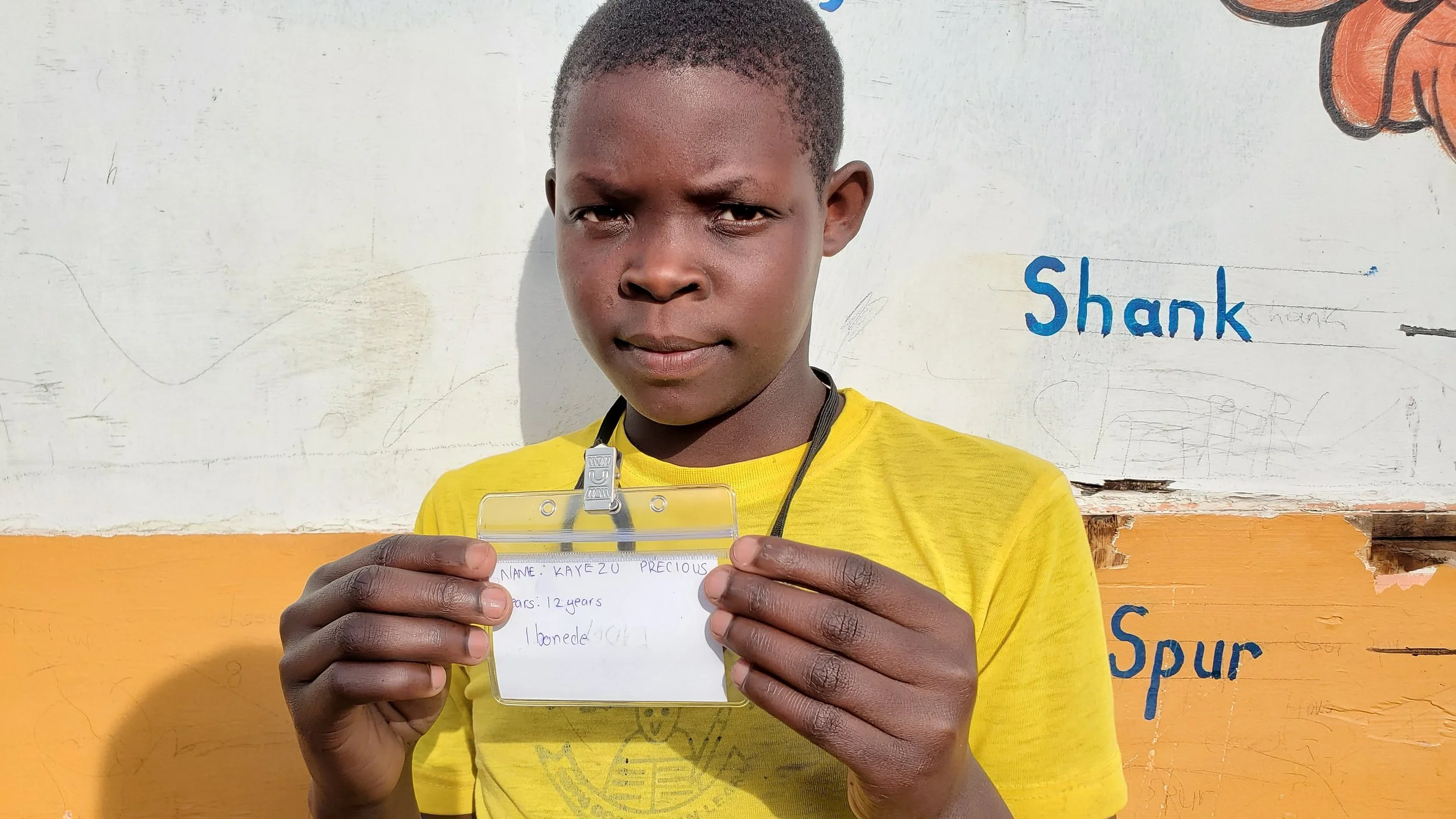 Kayezu Precious, age 12