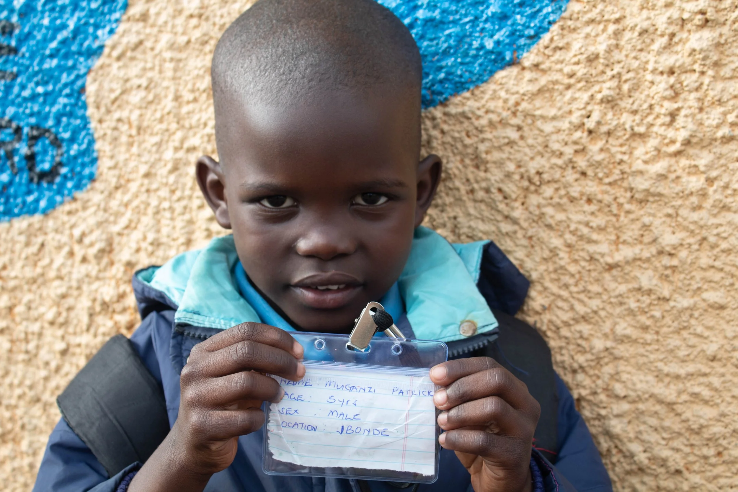 Muganzi Patrick, age 5